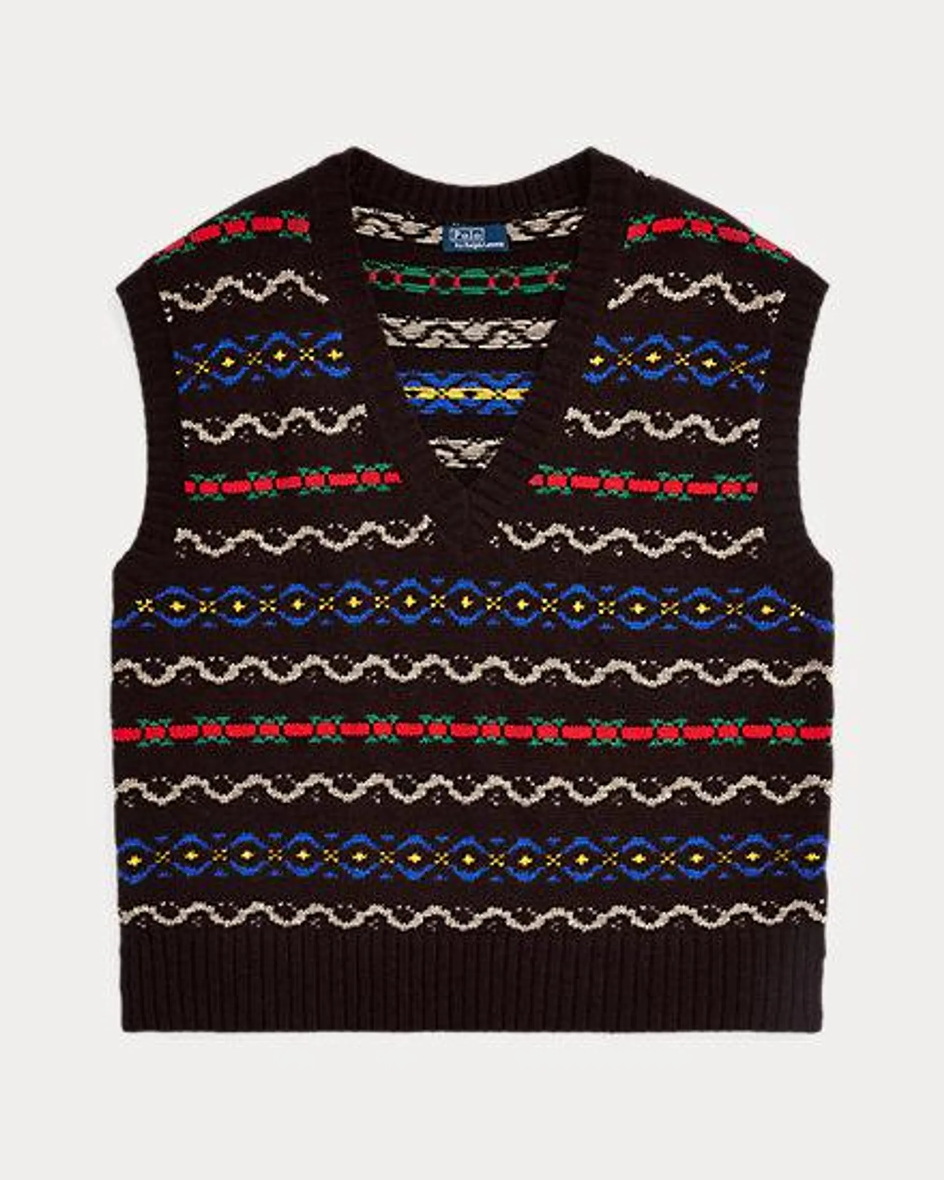 Fair Isle Sleeveless Jumper