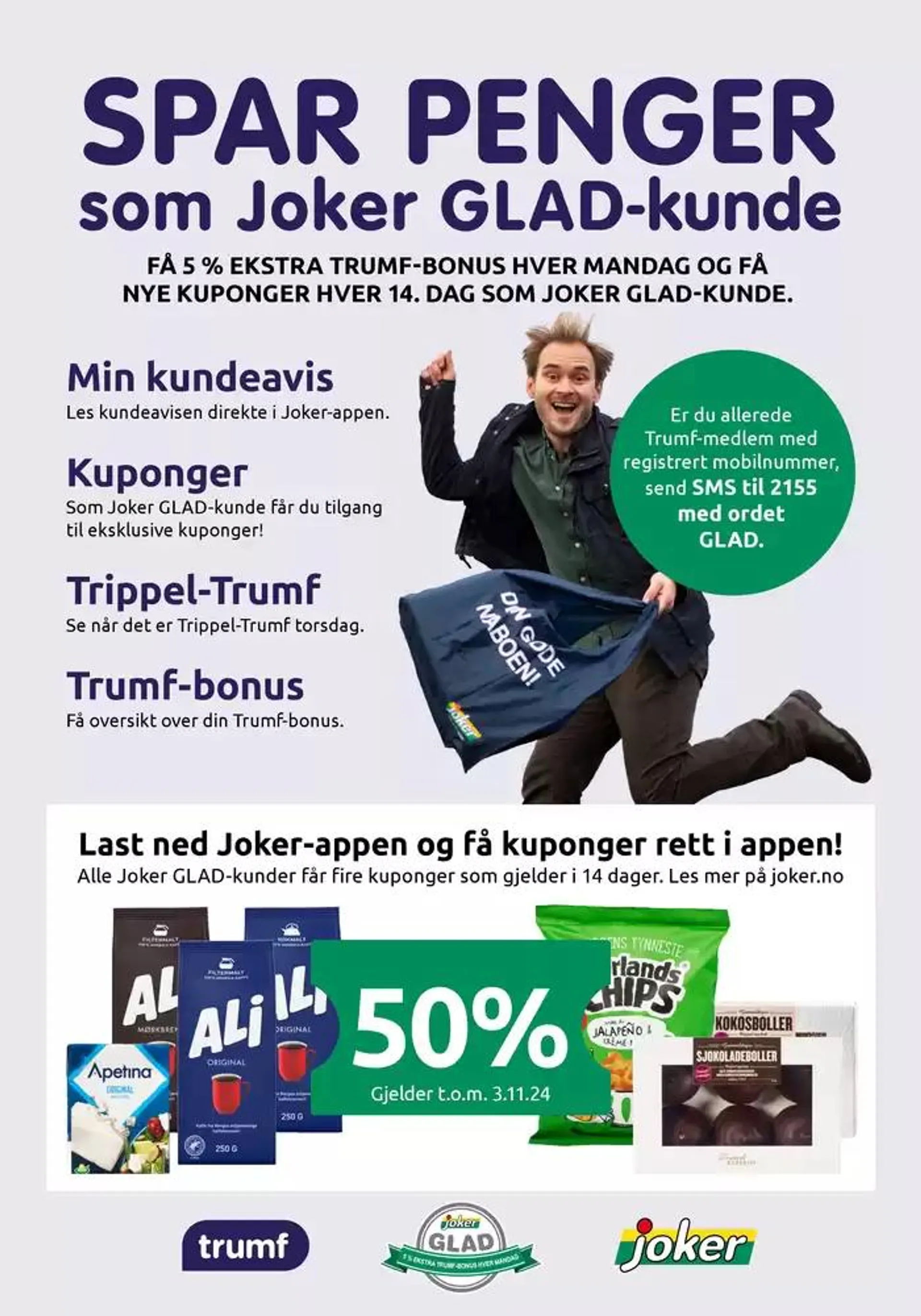 Joker Kundeavis fra 1. november til 15. november 2024 - kundeavisside 21