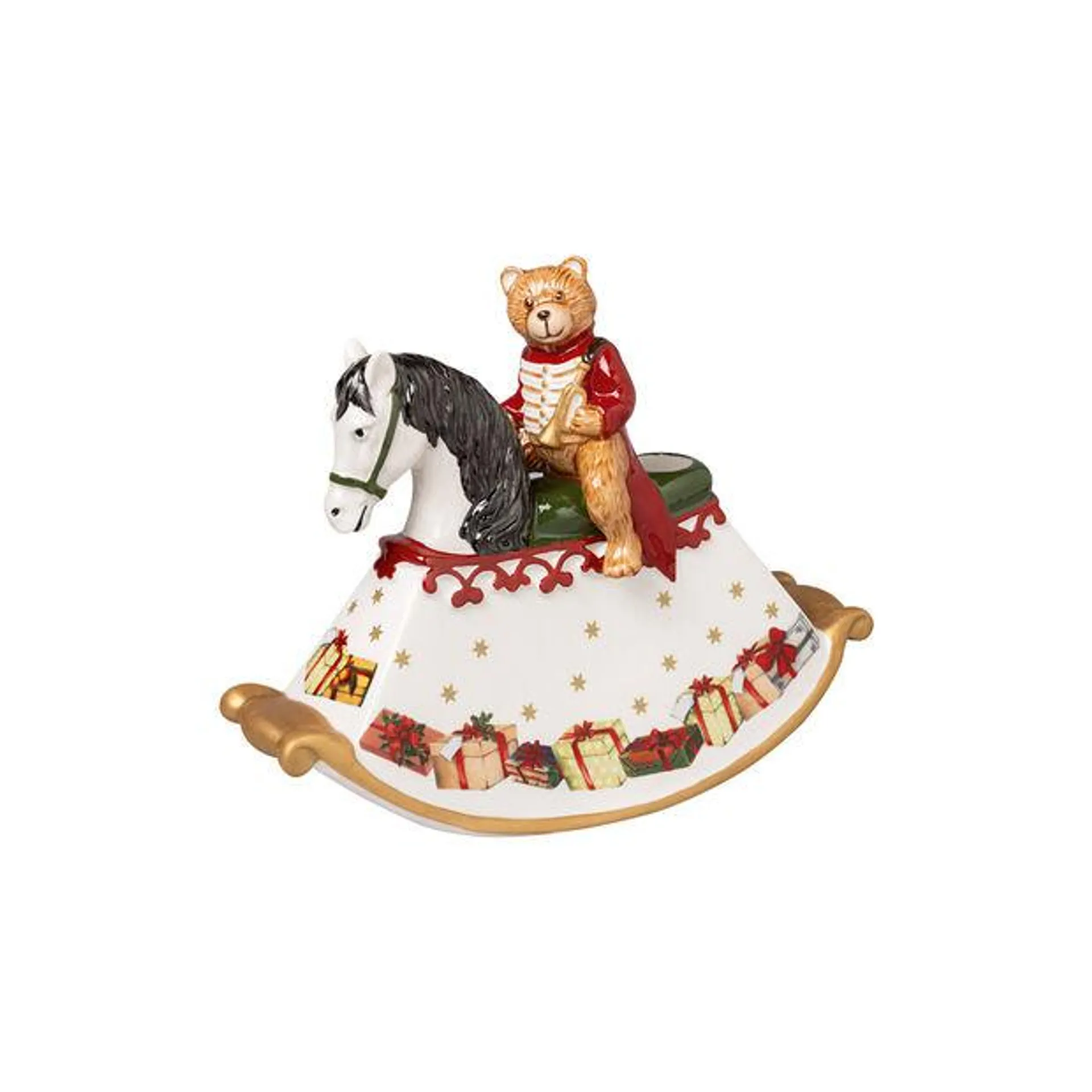 Christmas Toys rocking horse, 22 x 9 x 17 cm