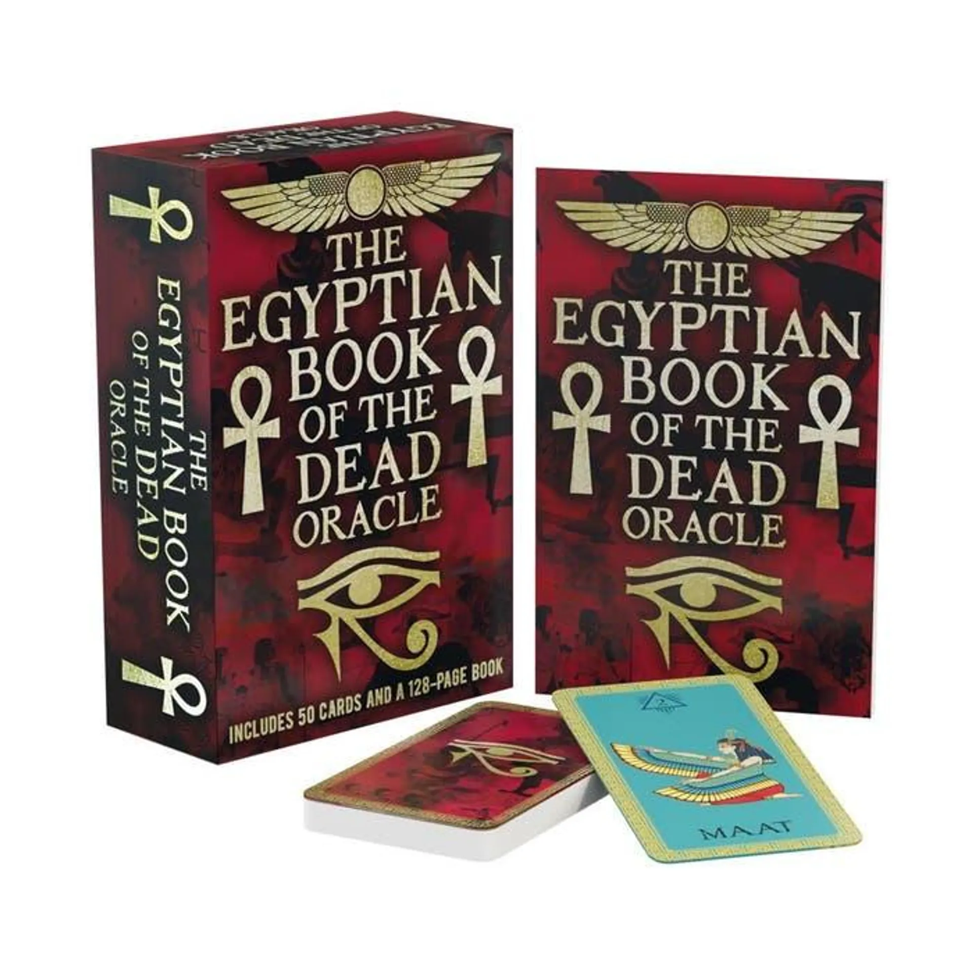 The Egyptian Book of the Dead Oracle: Includes 50 Cards and a 128-page Book