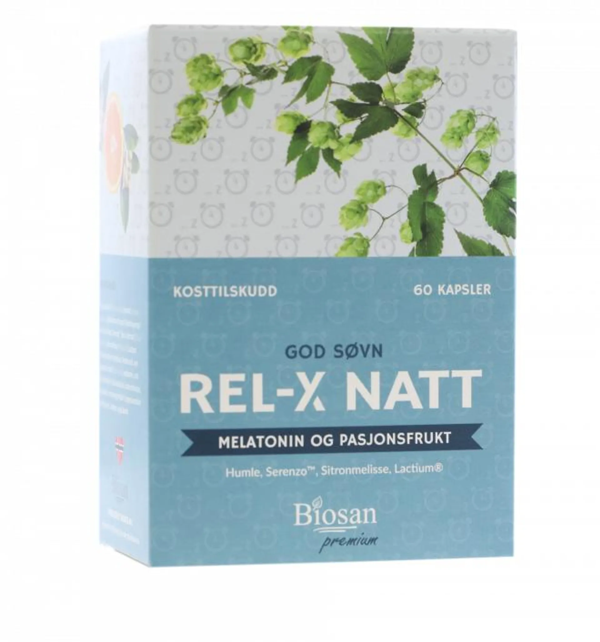 Biosan Rel-X natt 60 kaps