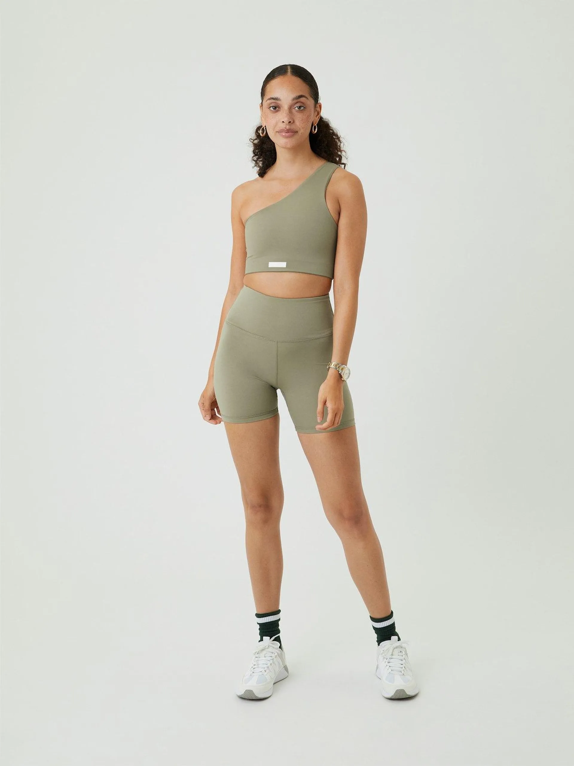 Borg High Waist Comfort Shorts