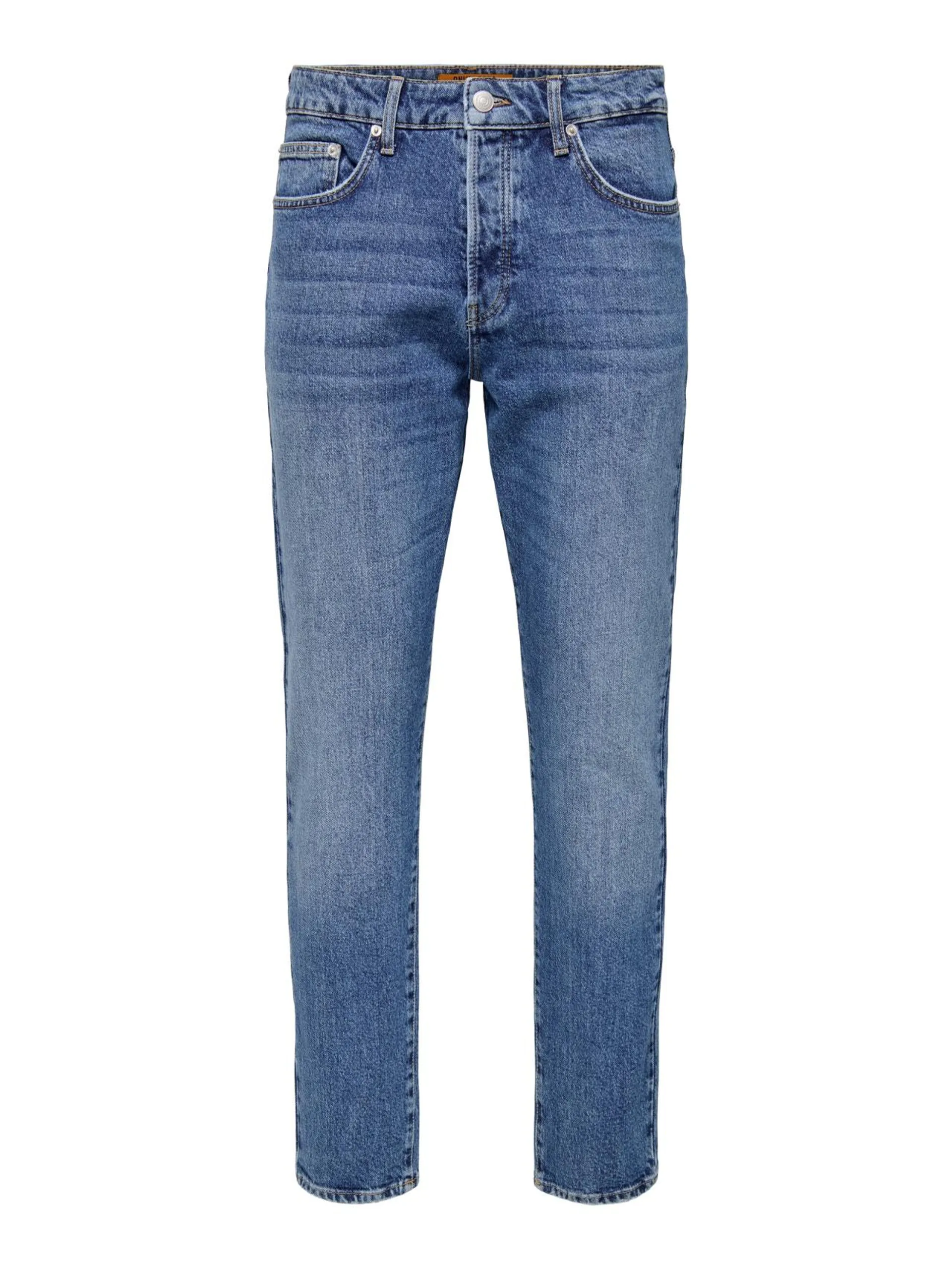 Cropped Fit Middels høy midje Jeans