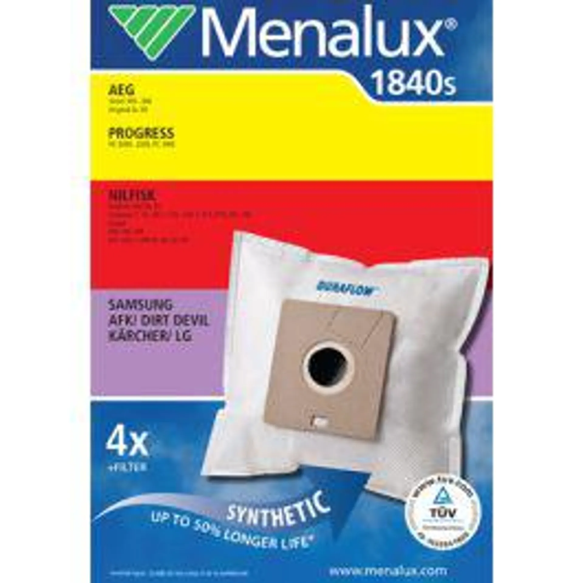 Menalux Støvsugerpose 1840 S Dt 183 Aeg-Samsung 4