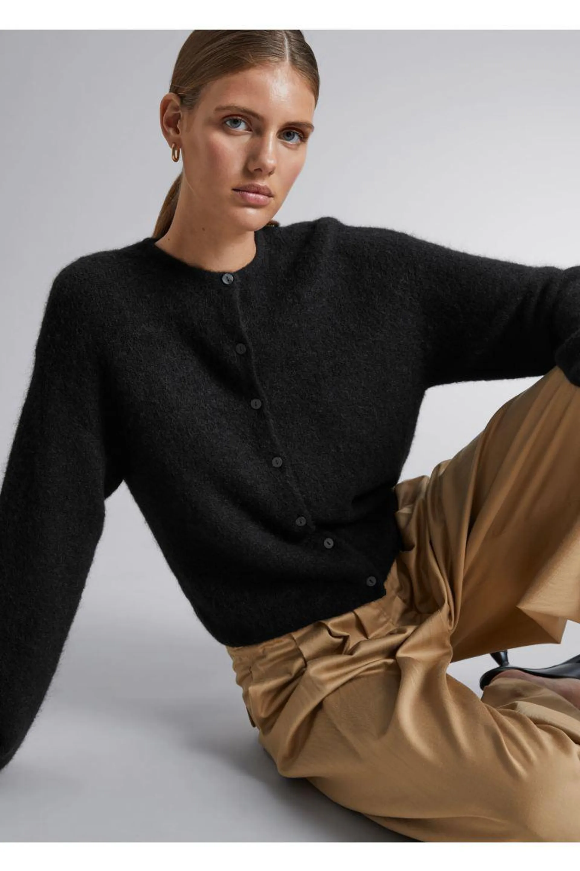Strikket cardigan