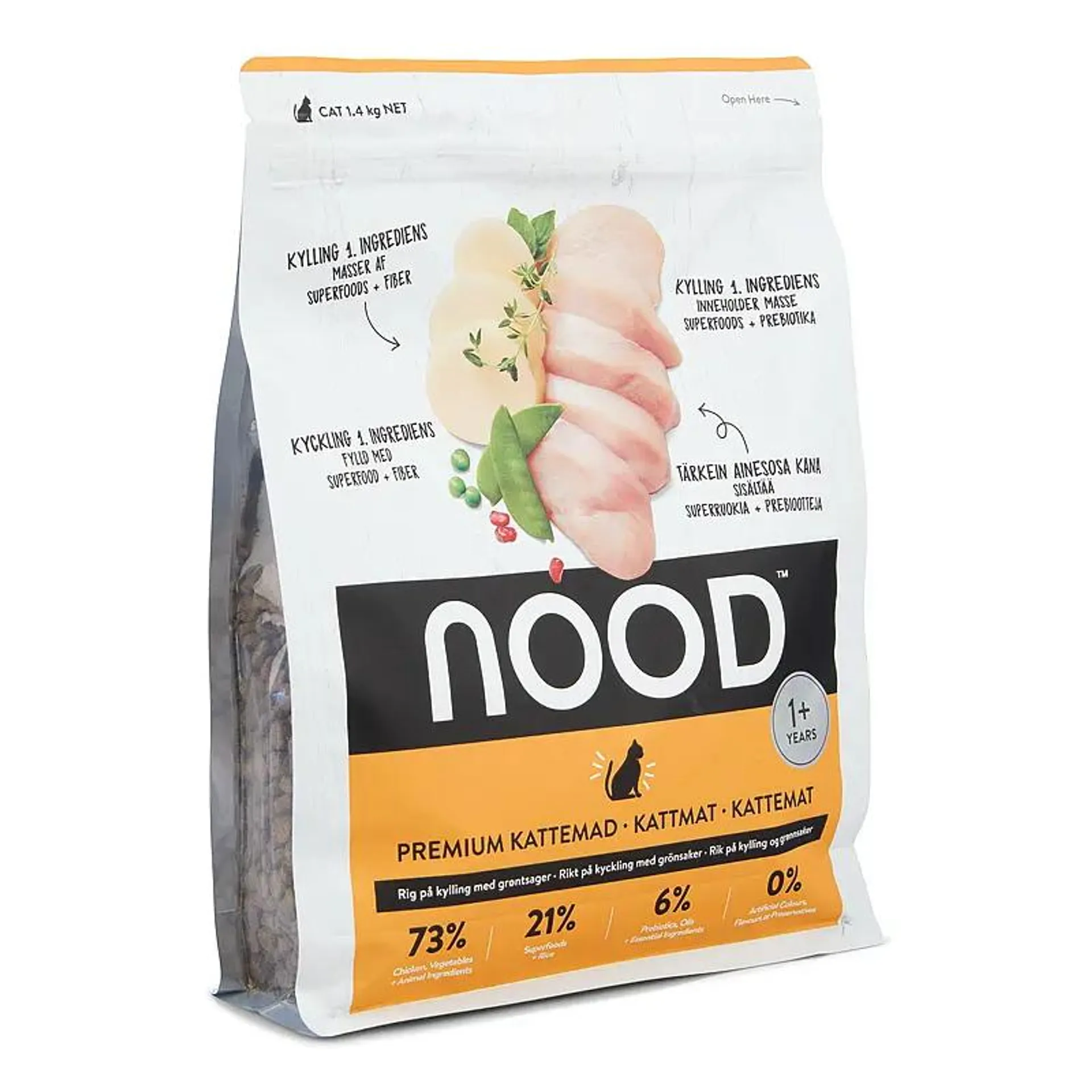 1,4 kg Rik på kylling Nood