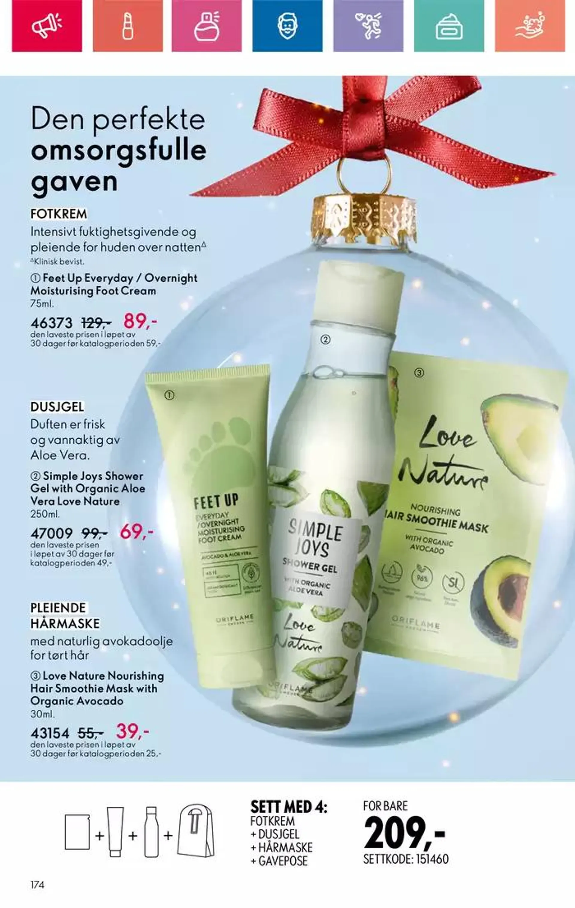 ORIFLAME Kundeavis fra 5. desember til 19. desember 2024 - kundeavisside 174