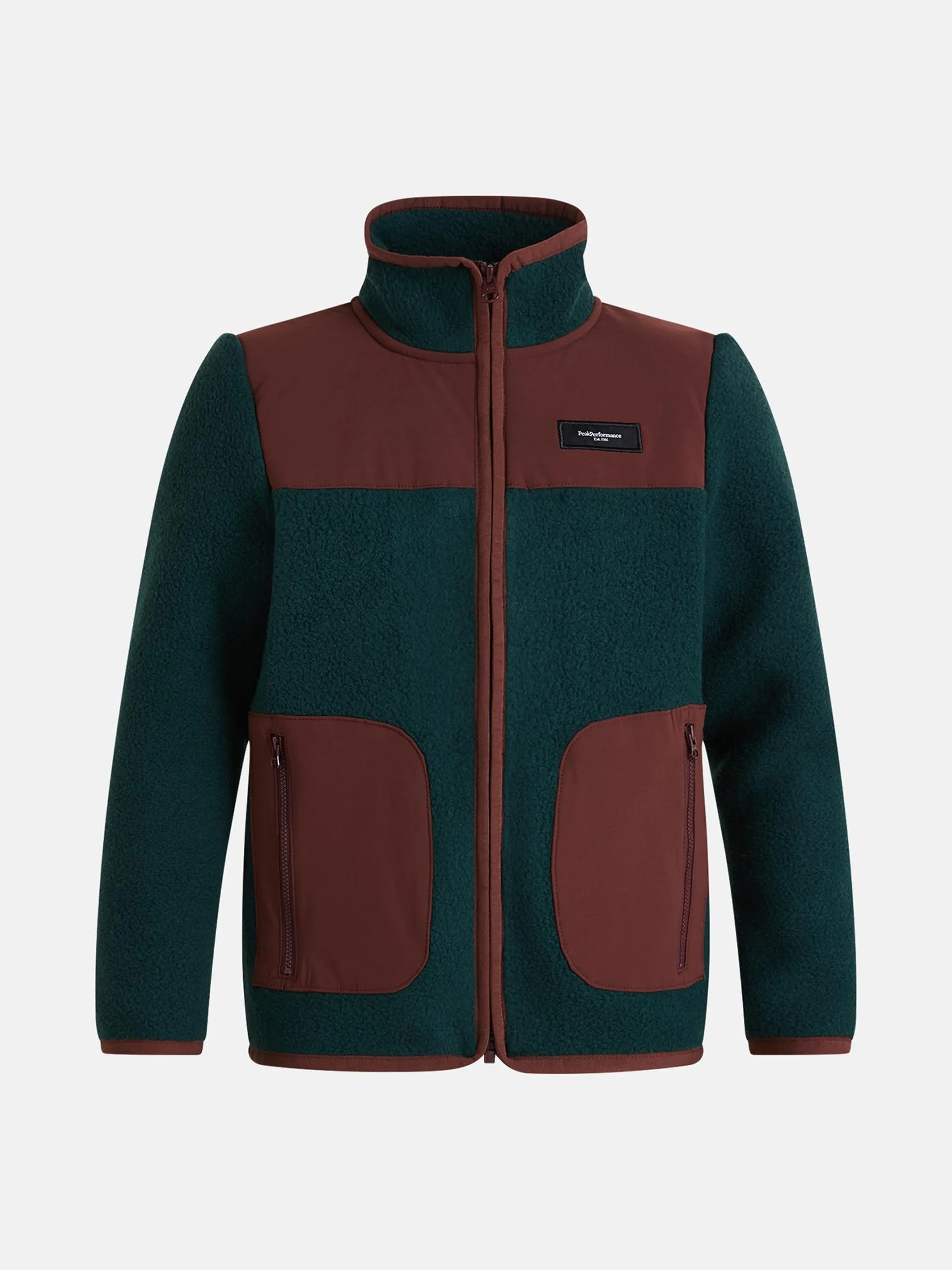 Fleece Full Zip T-Neck Junior