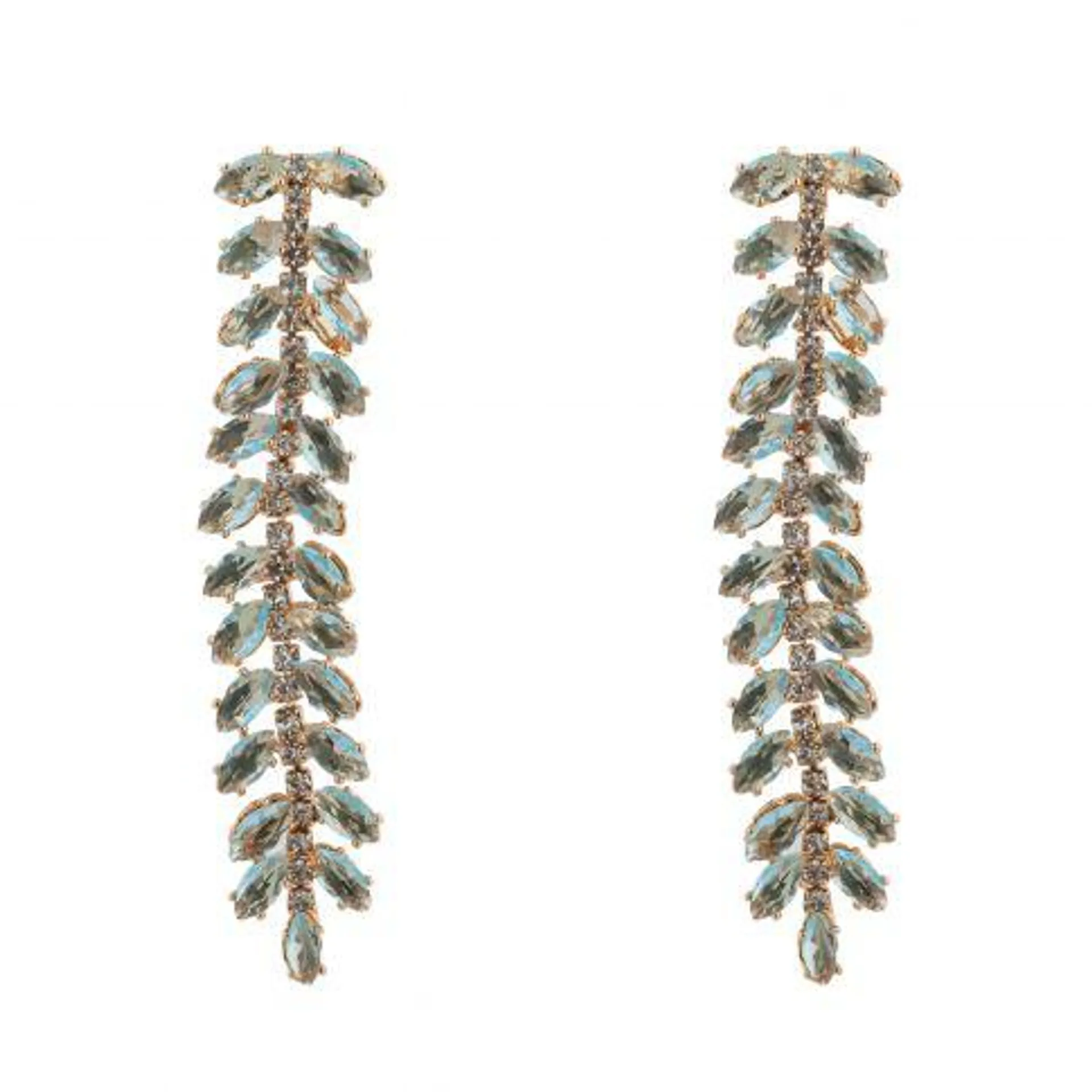 Ear 218 gold Skyblue