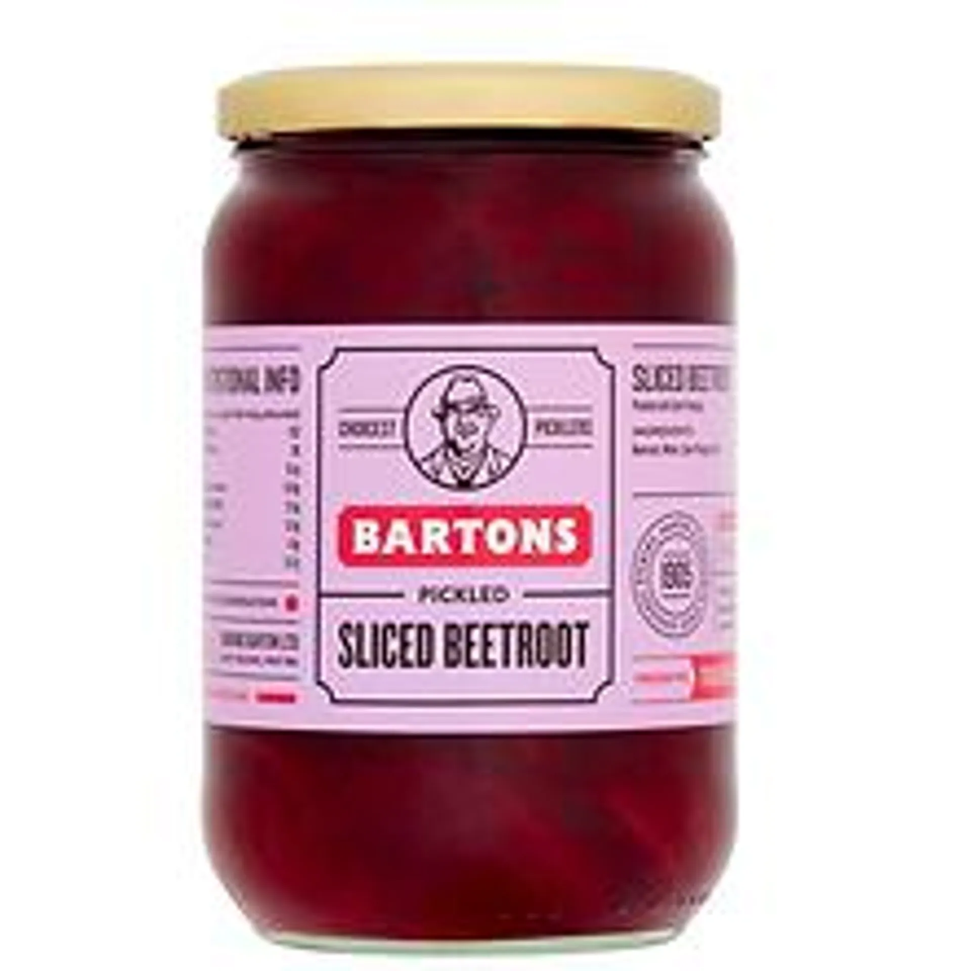 Sliced Pickled Beetroot Bartons 670g