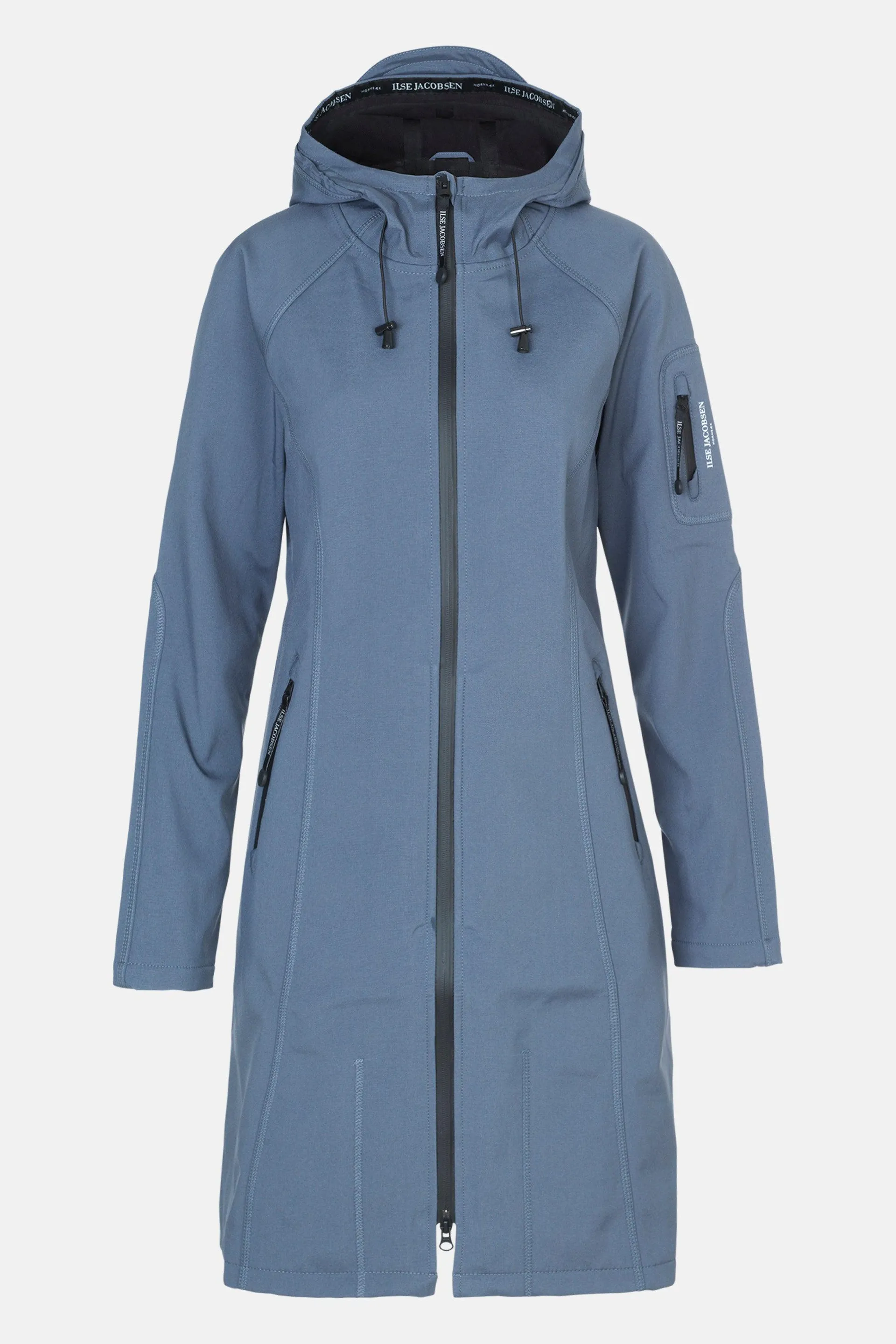 Long Raincoat - Blue Grayness