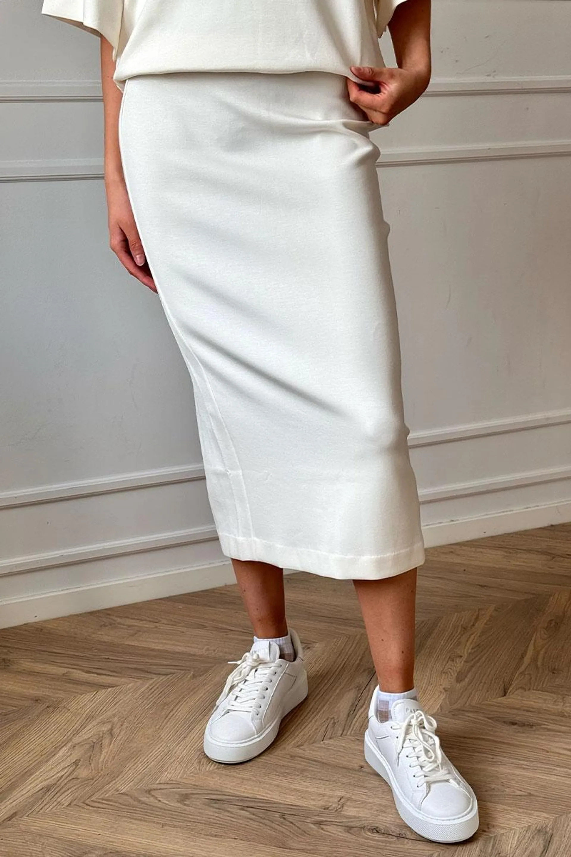 Aida IW Skirt Whisper White