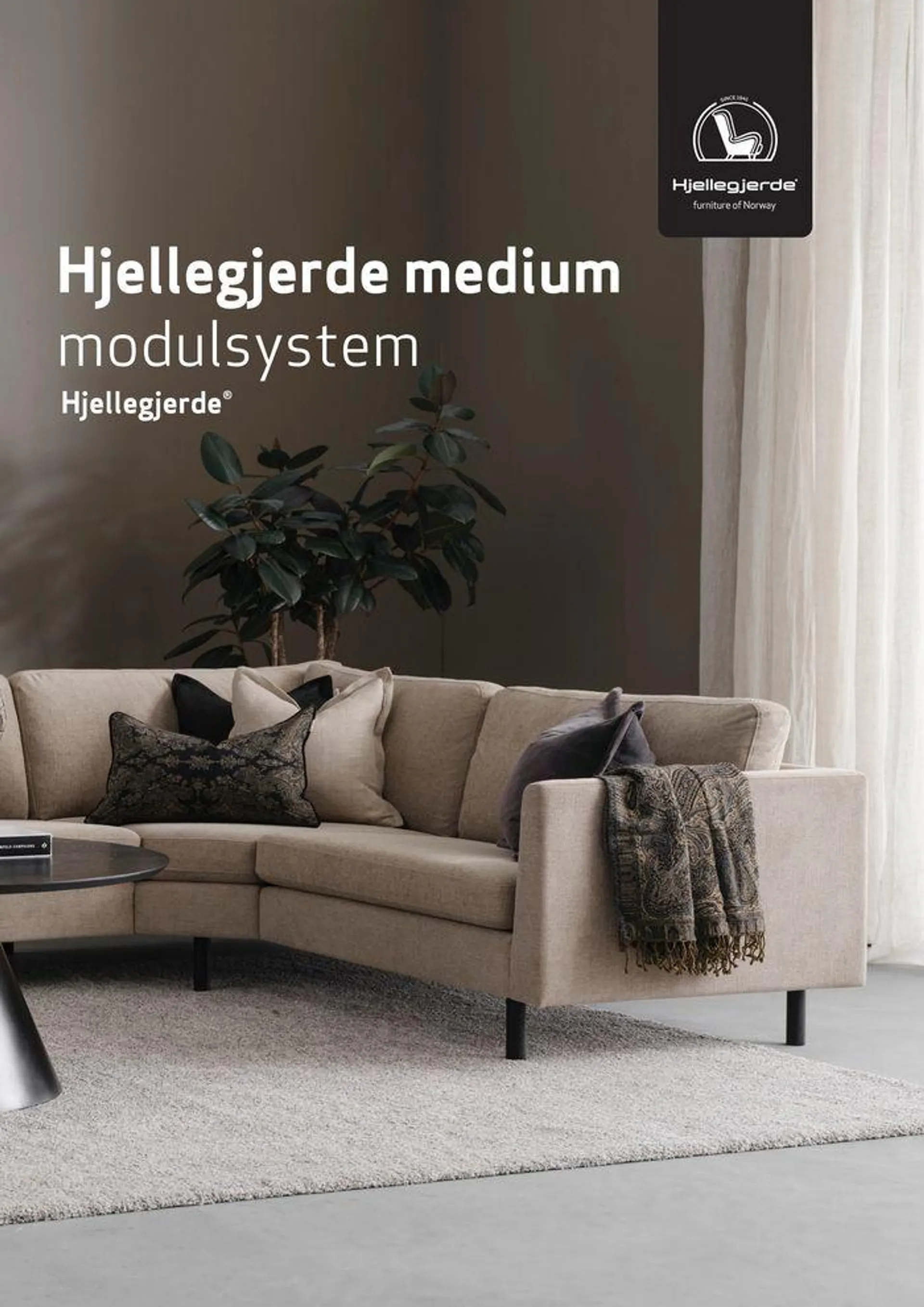 Fagmøbler Hjellegjerde medium modulsofa - 1