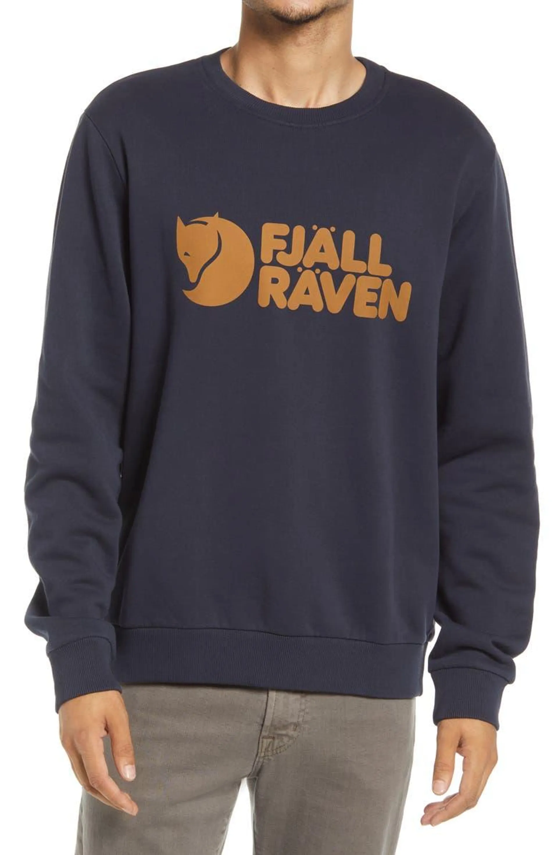 Men's Logo Organic Cotton Graphic Sweatshirt