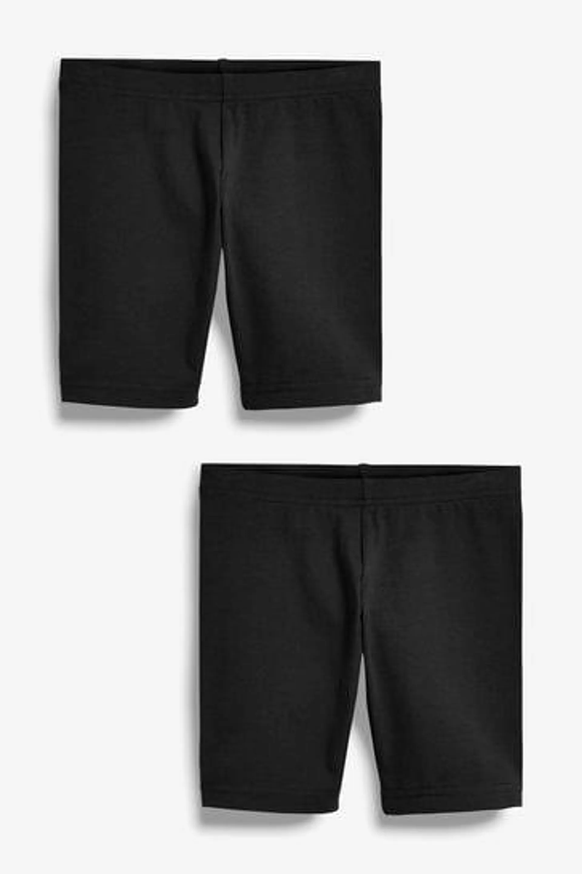 2 Pack Cotton Rich Stretch Cycle Shorts (3-16yrs)