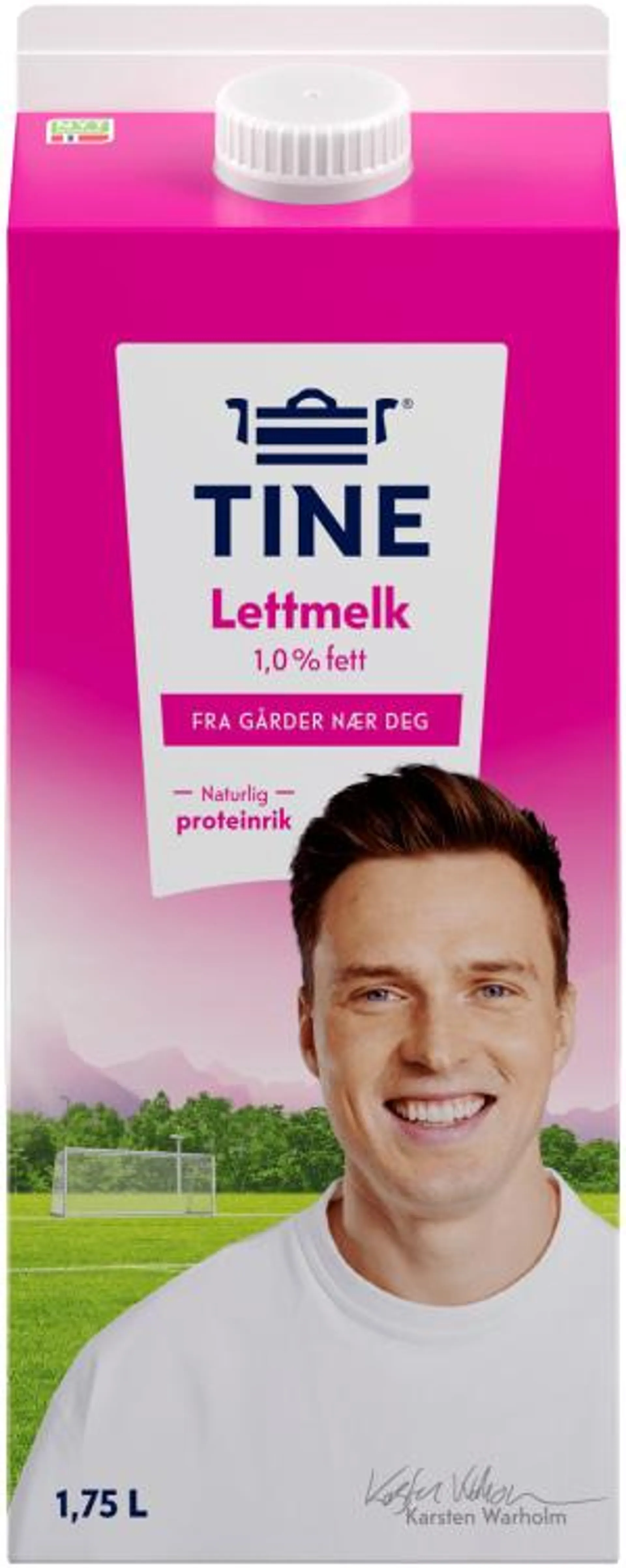 Lettmelk 1,0%