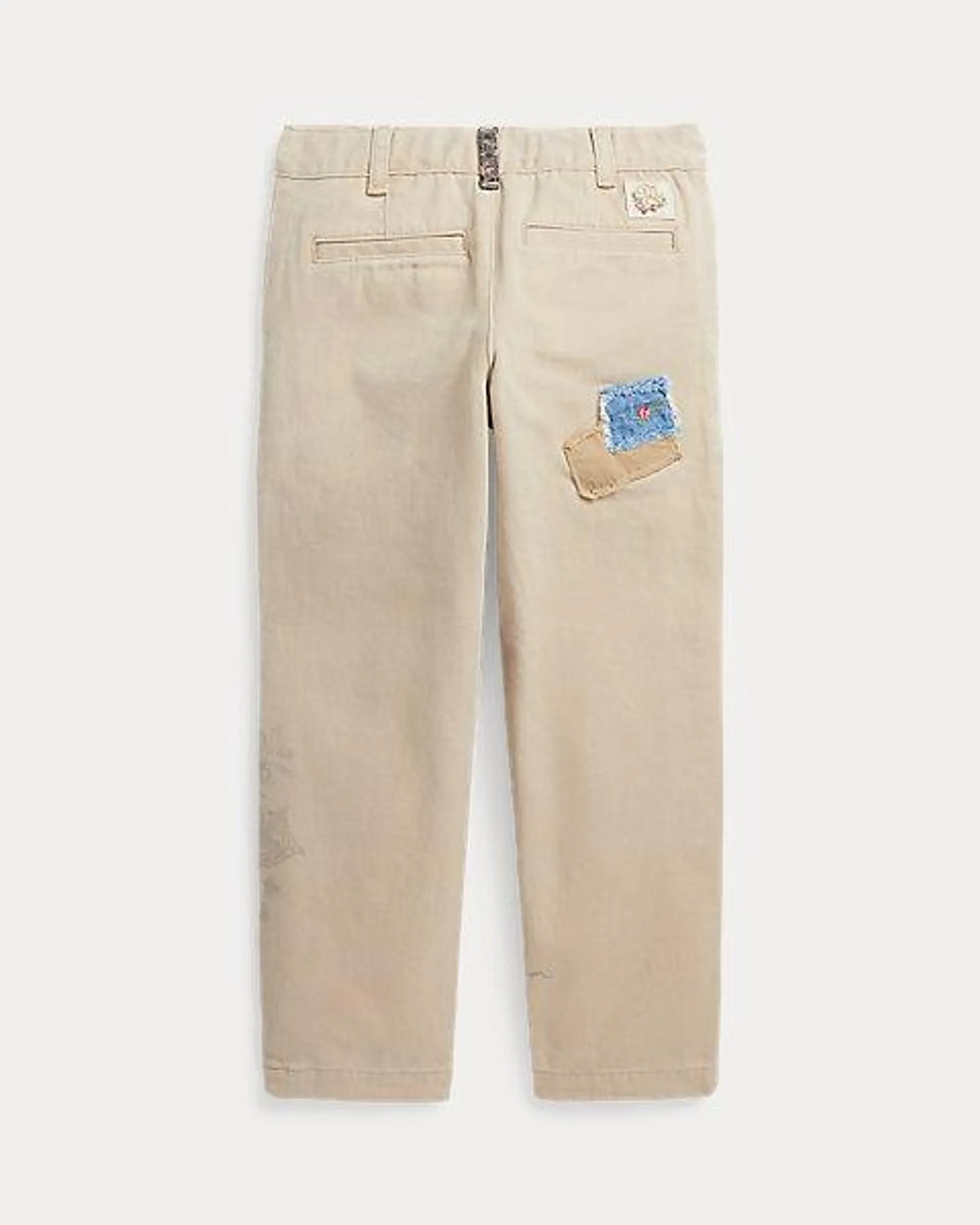 Patchwork Trench Chino Trouser