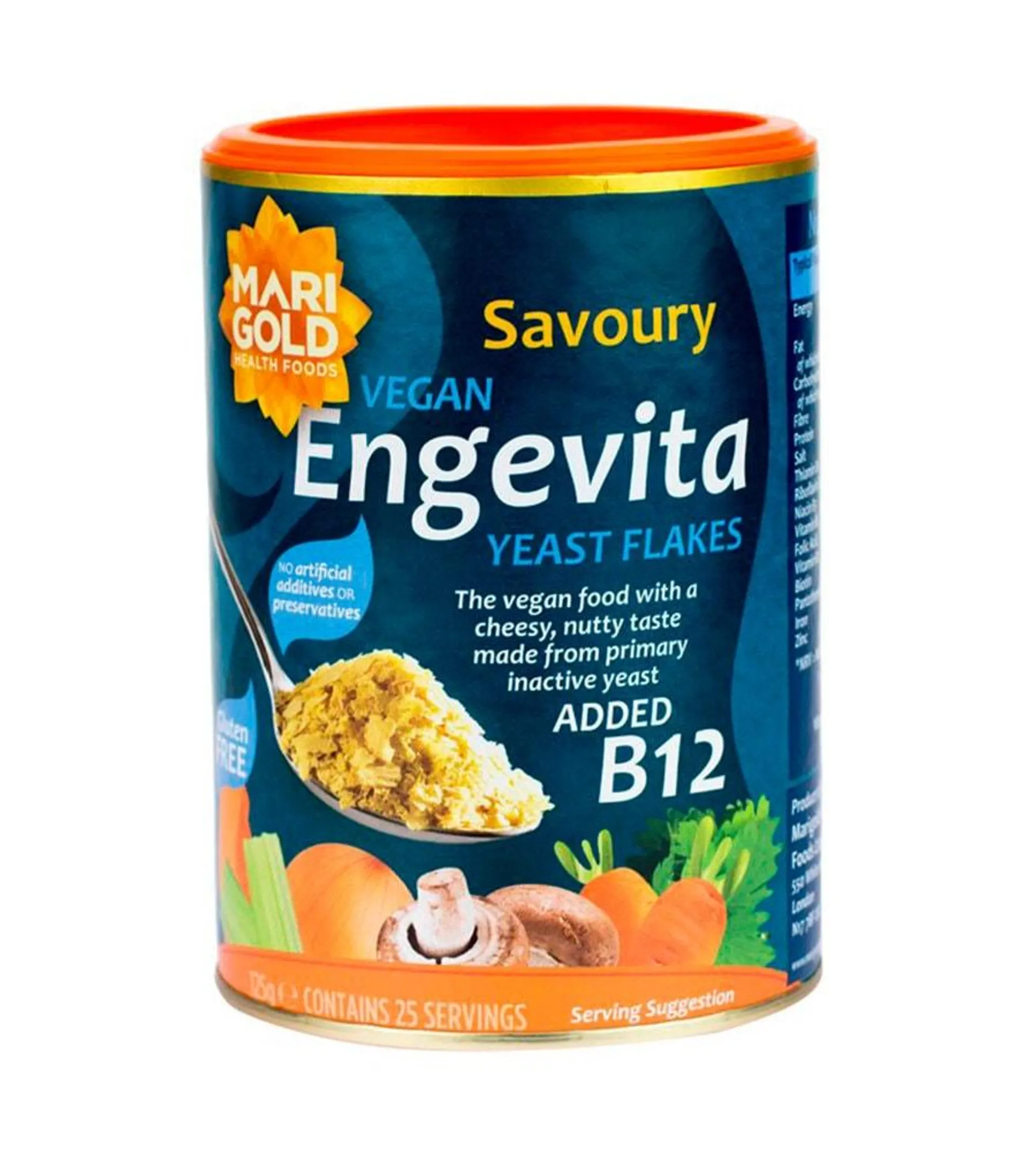 Marigold Vegan Yeast Flames B12