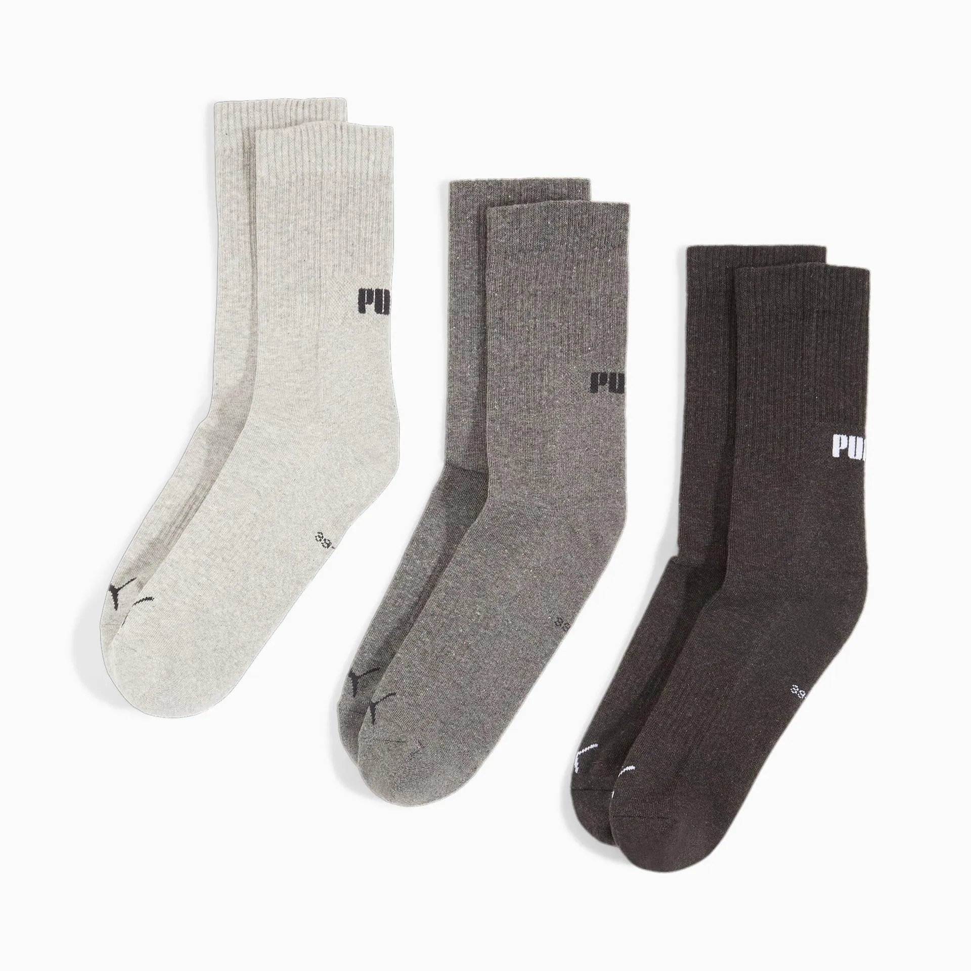 PUMA Unisex Crew Socks 3 pack