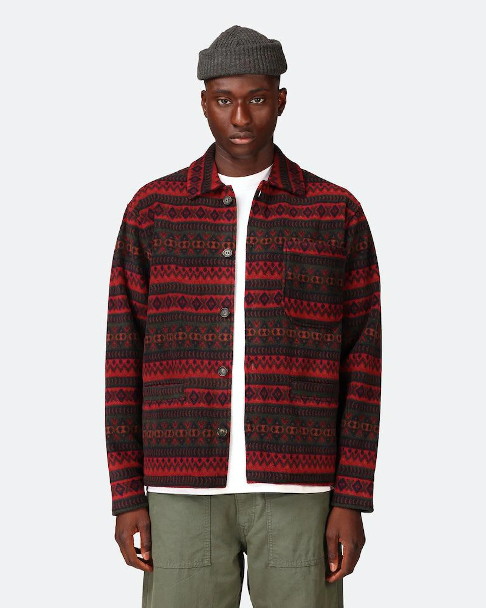 Fleece overshirt