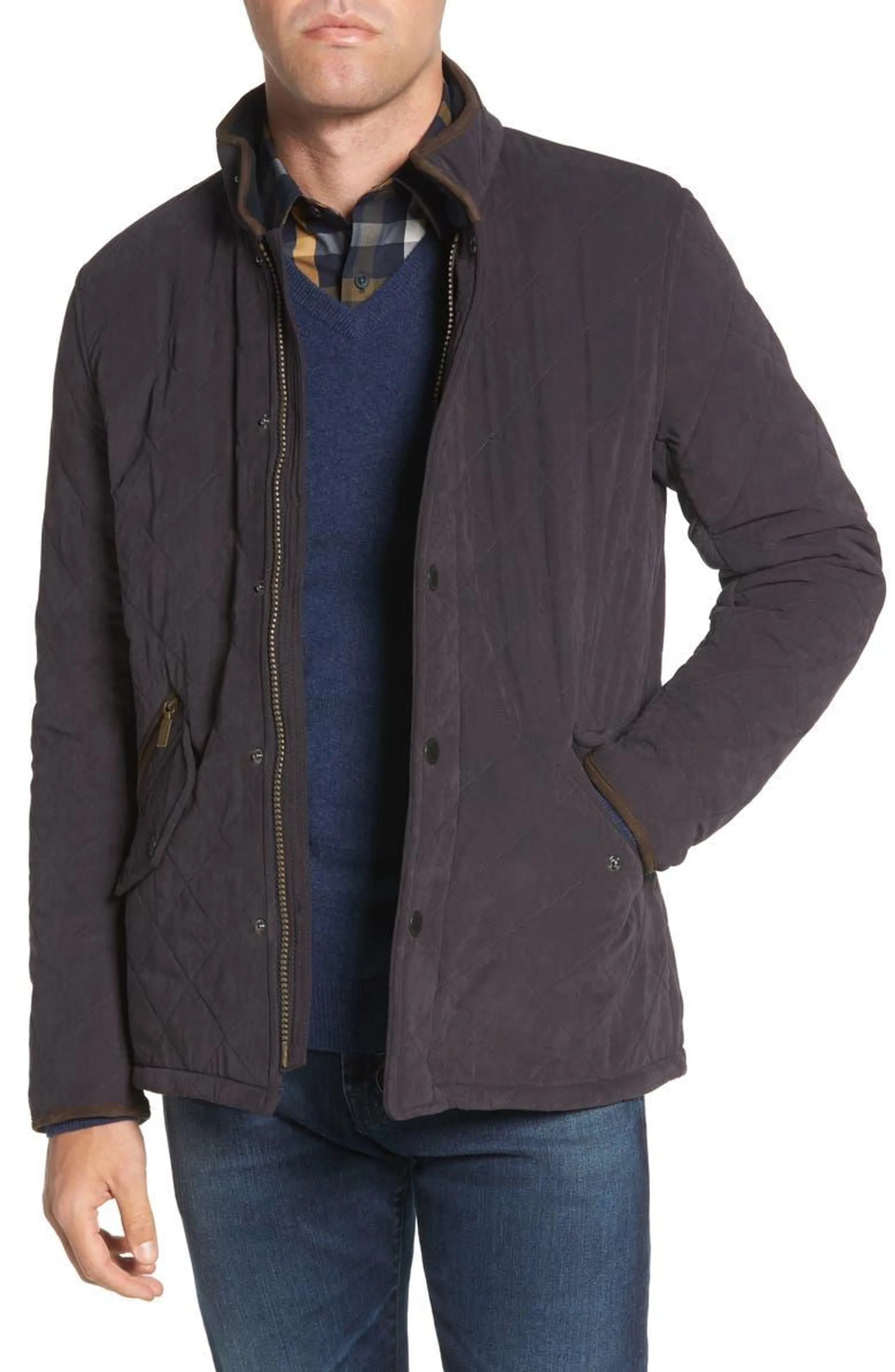 Bowden Quilted Nylon Jacket