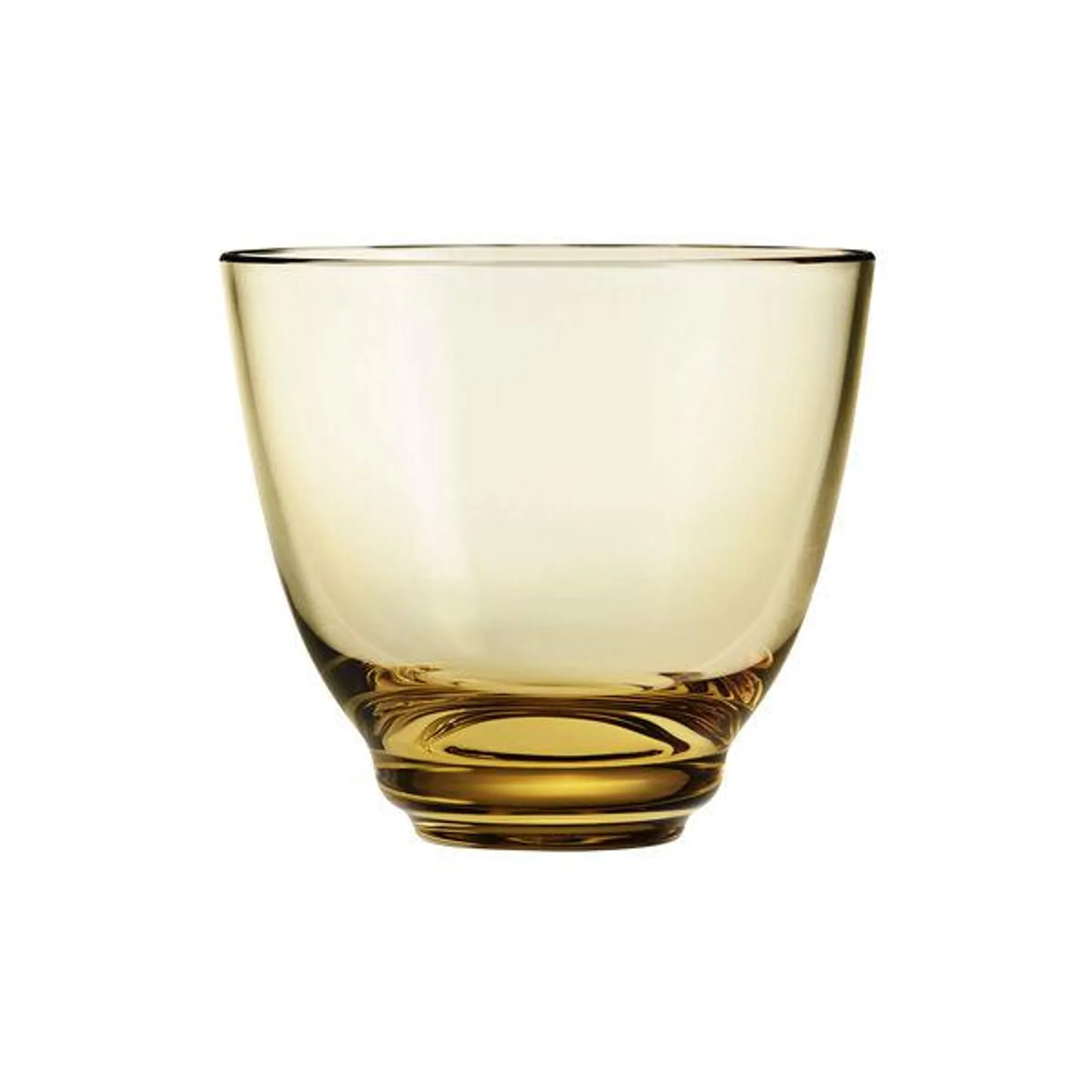 Flow vannglass, amber