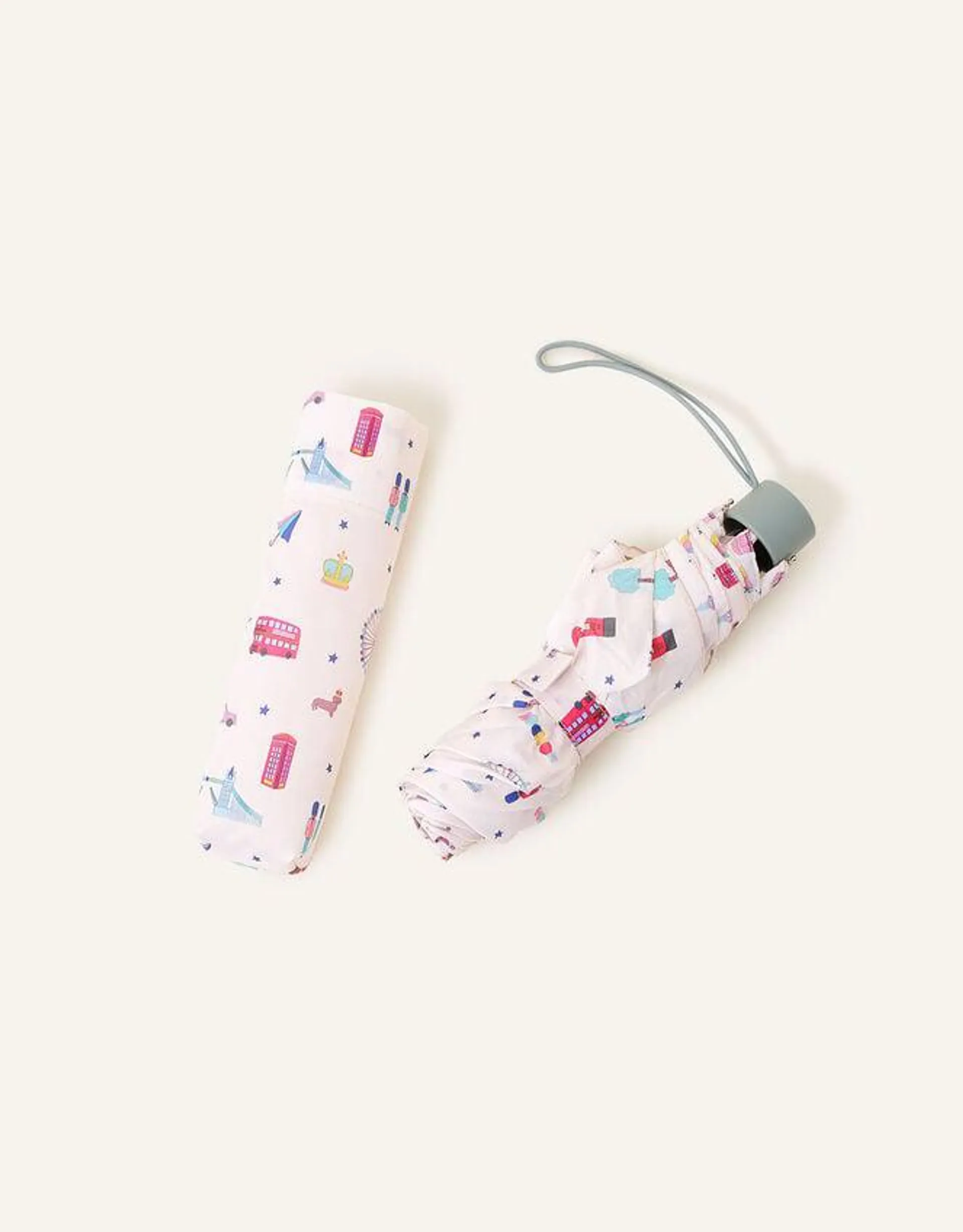 Compact London Umbrella with Recycled Polyester