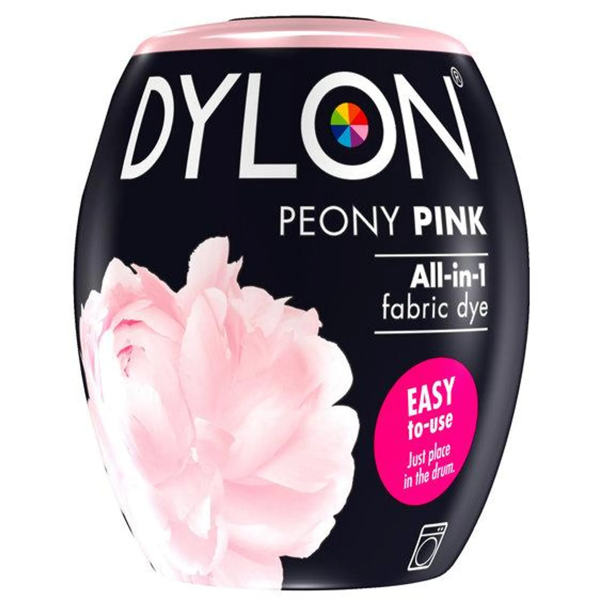 Dylon Pod All-in-1 tekstilfarge – Peony pink