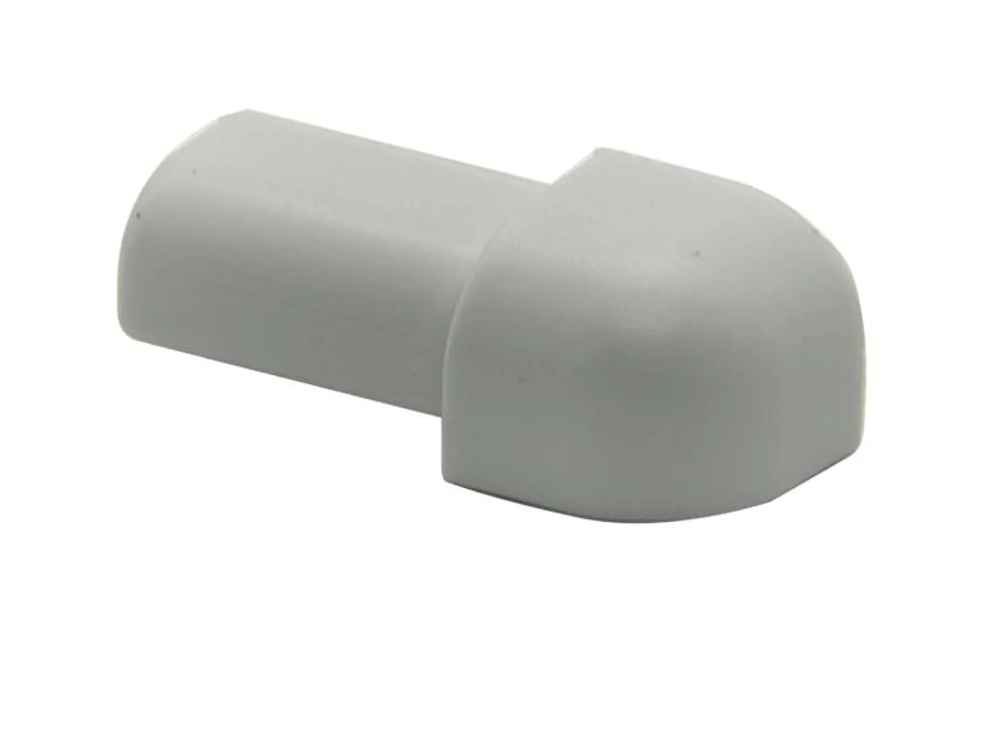 Projolly Quart Hjørne treveis/utvendig Grå PVC H:8mm