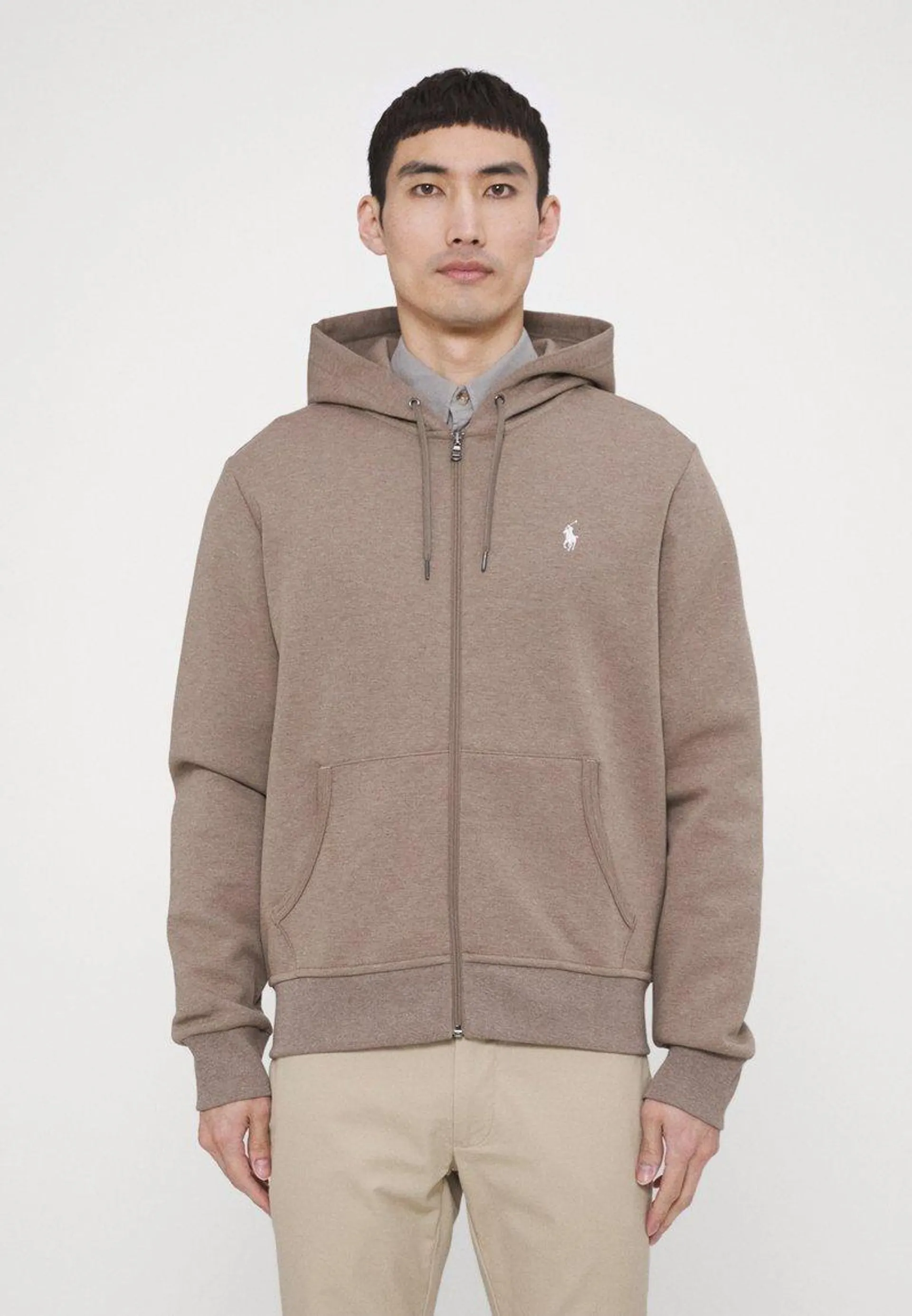 DOUBLE-KNIT FULL-ZIP HOODIE - Sweatjakke