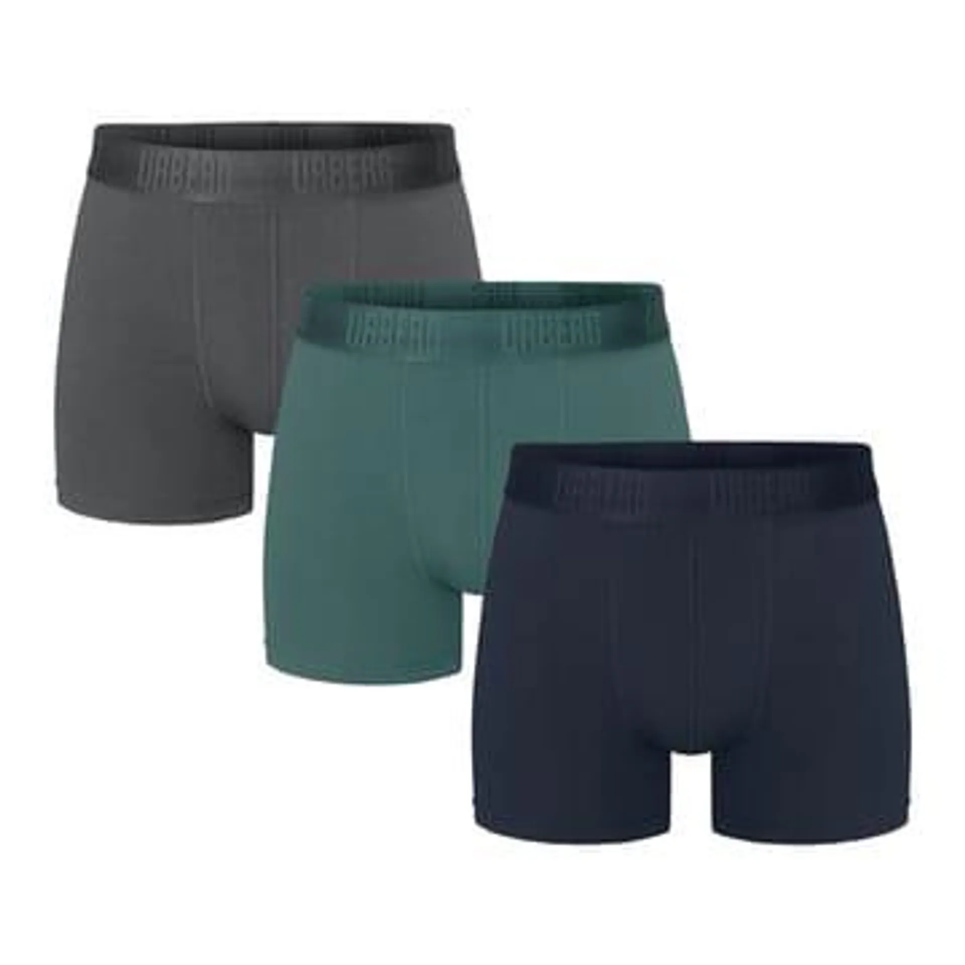 Urberg Isane 3-Pack Bamboo Boxers Men's Multi Color