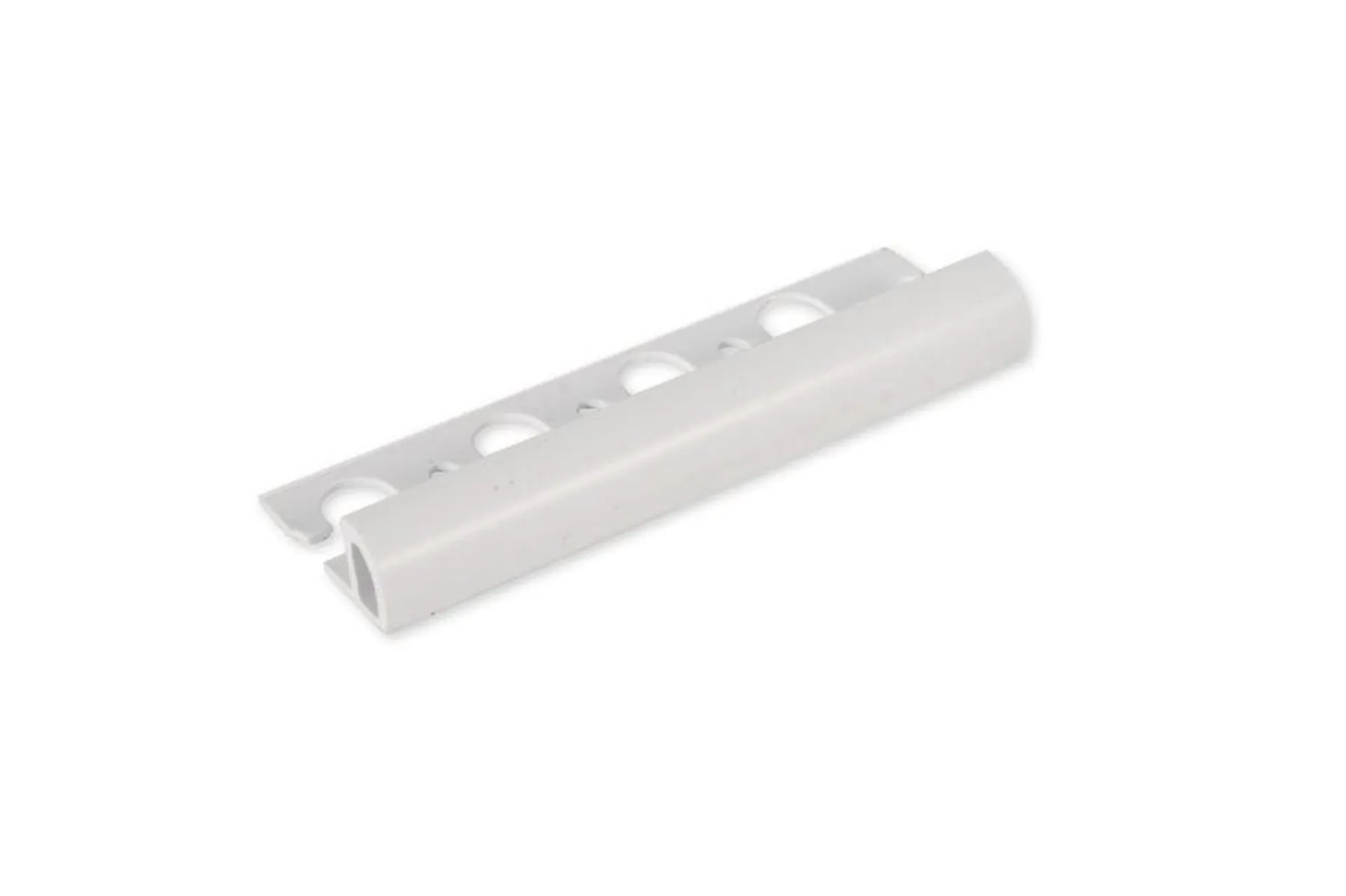 Projolly Quart Hjørnelist Hvit PVC H: 10mm L=2,7lm