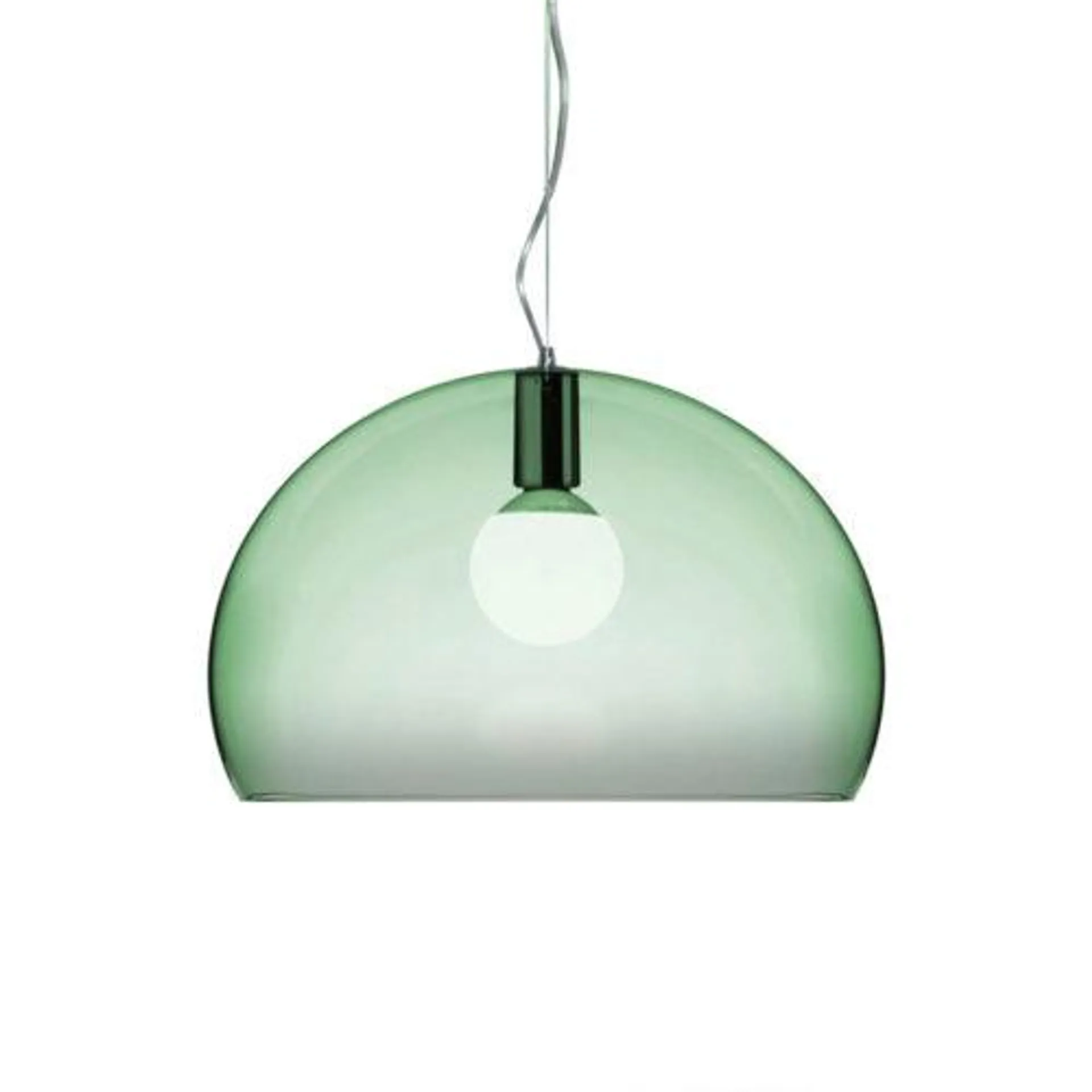 Kartell Fl/y Taklampe Klar Sage Green