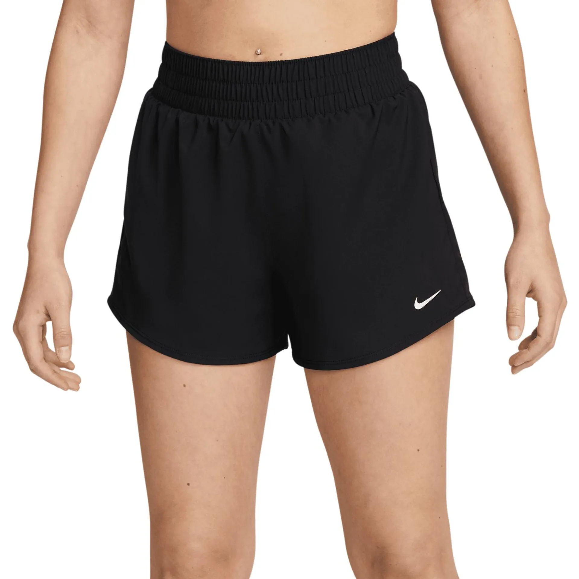 One Dri-FIT High-Waist 3" Shorts, treningsshorts, dame