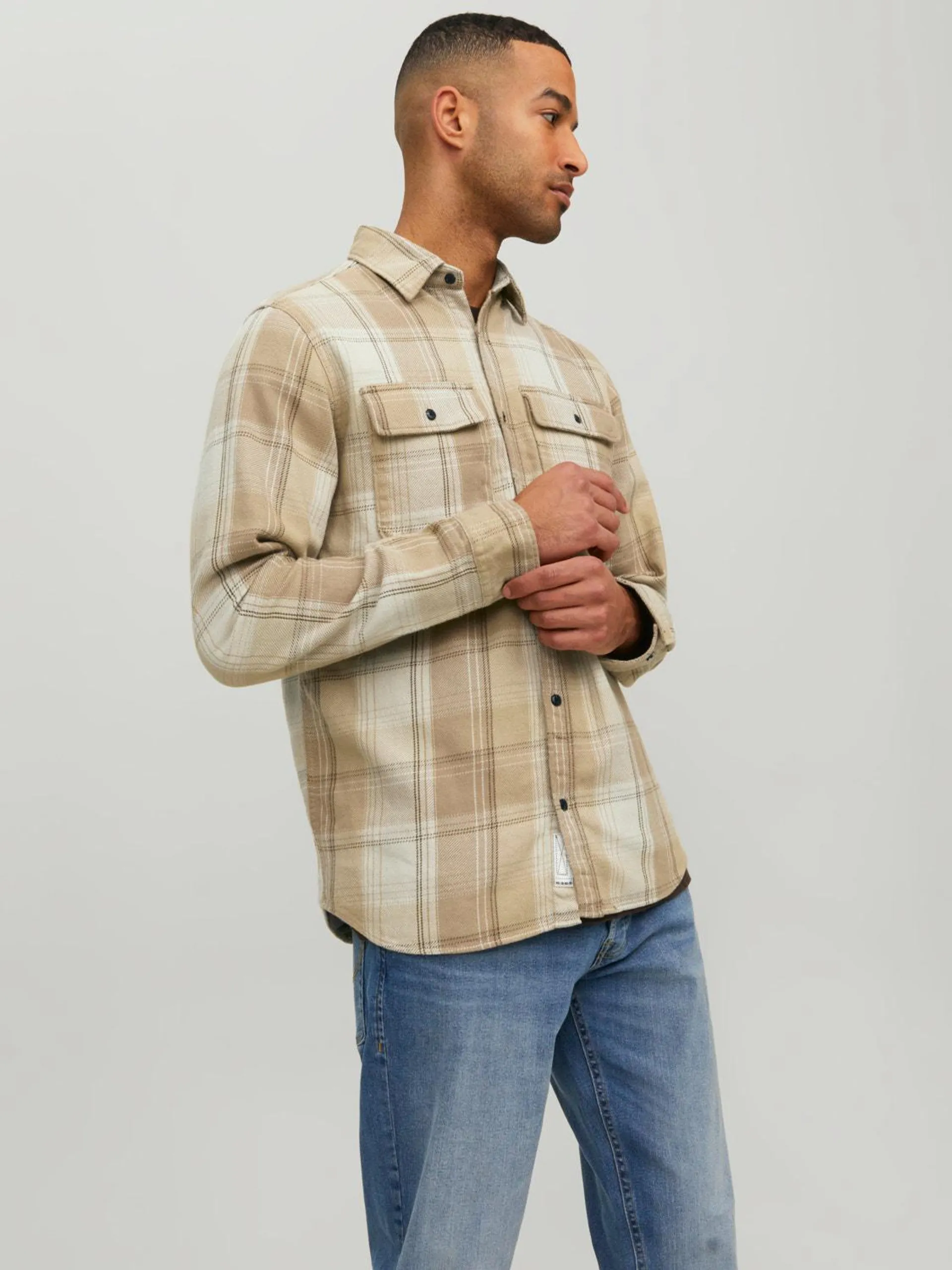 Regular Fit Rutete skjorte