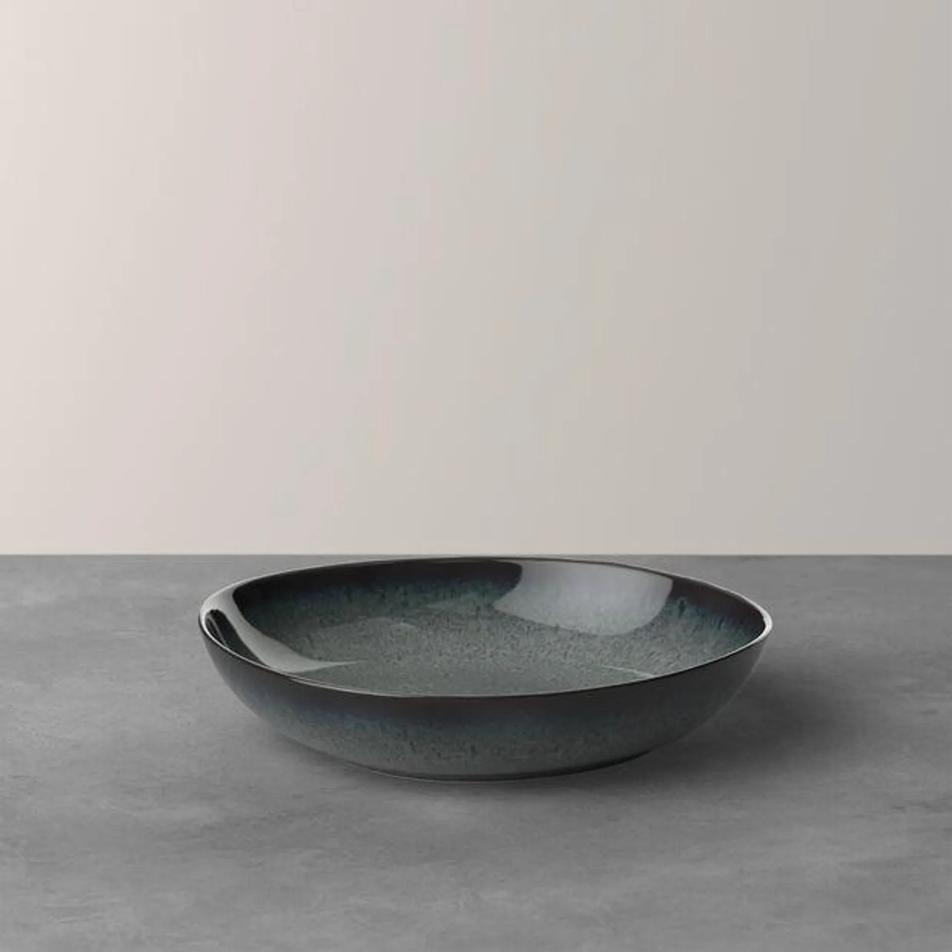 Lave Gris small shallow bowl