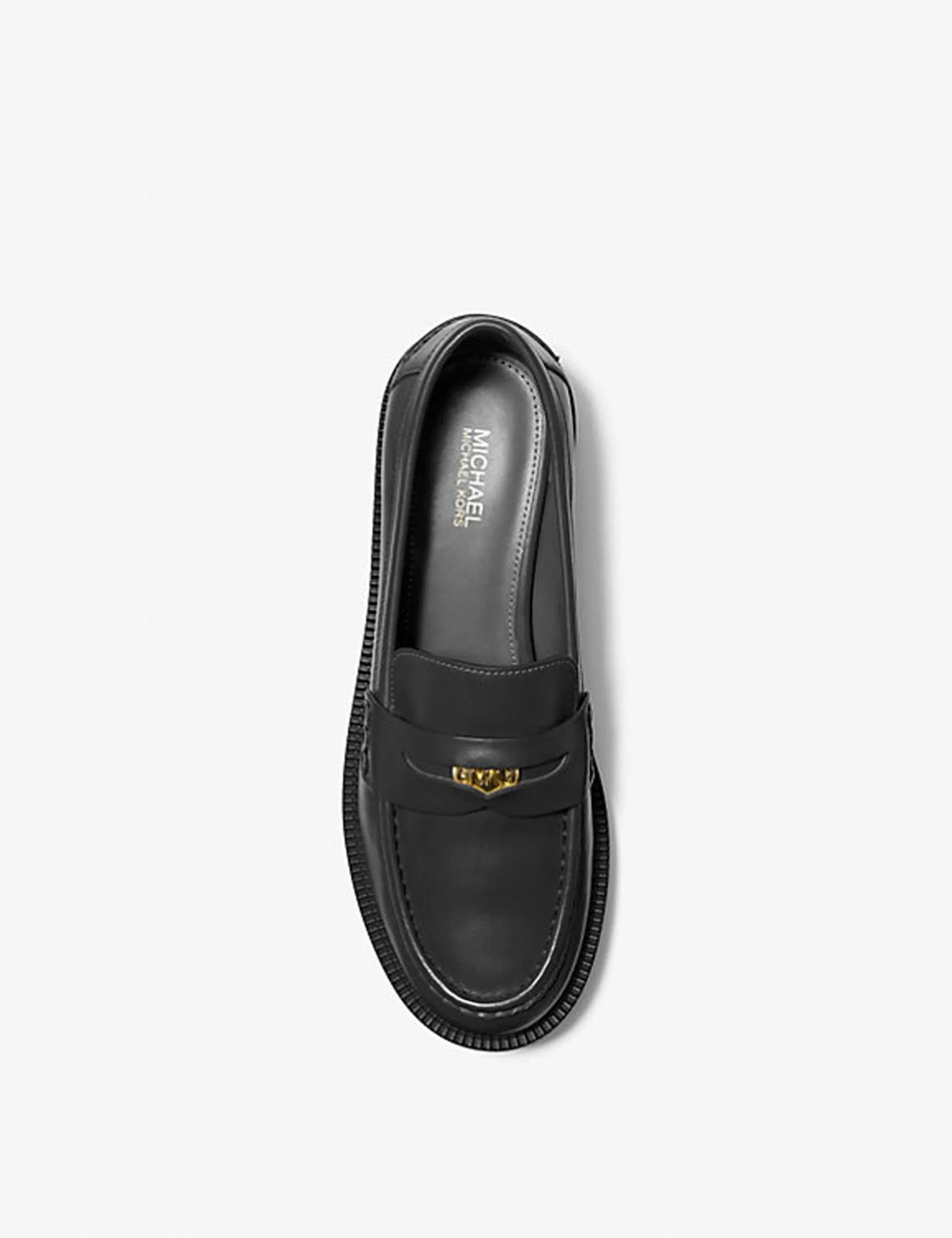 Eden Leather Loafer Black