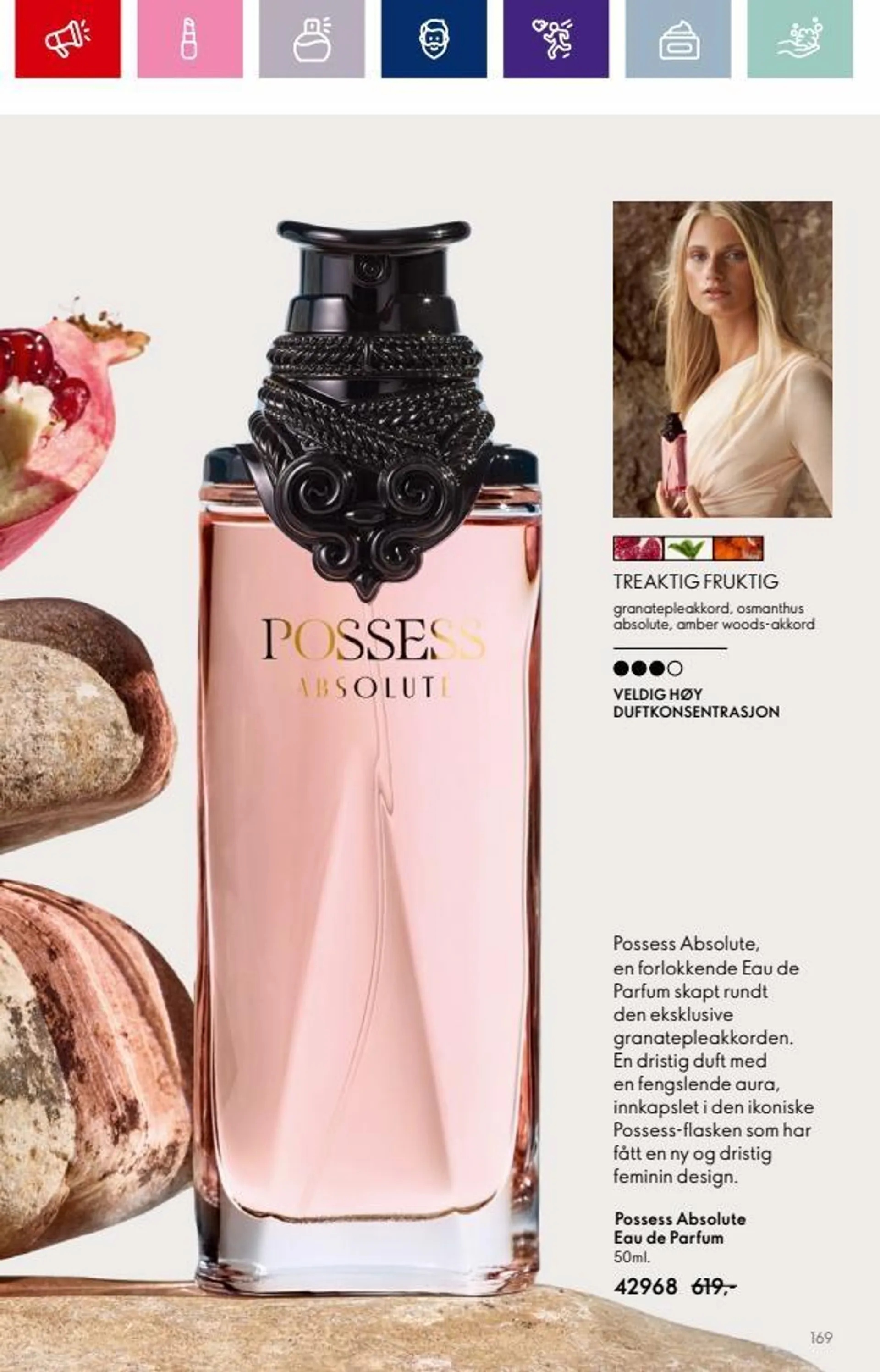 Oriflame kundeavis til 12.09.2023 fra 31. august til 12. september 2023 - kundeavisside 169