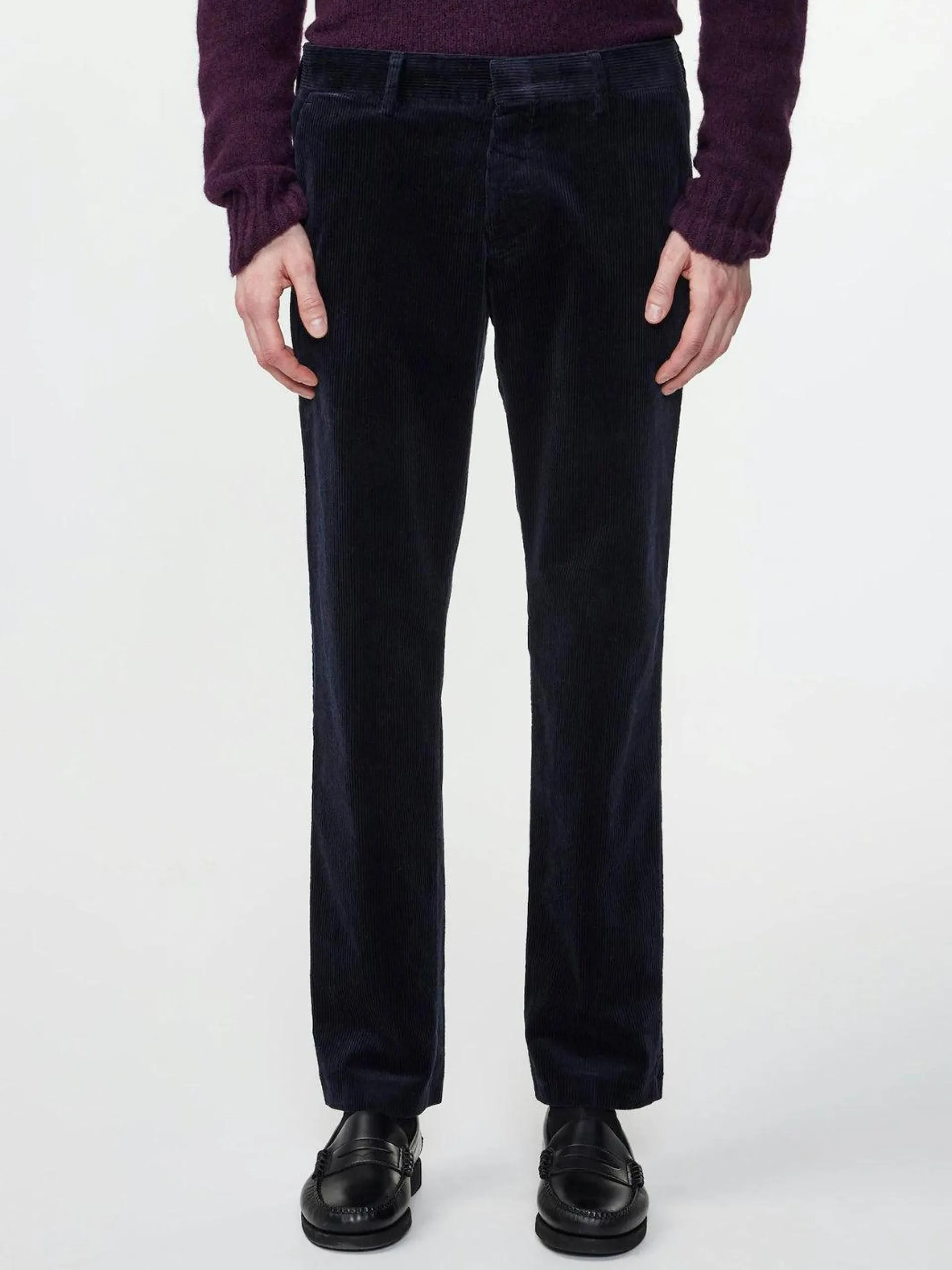 THEO CORDUROY TROUSERS Marine