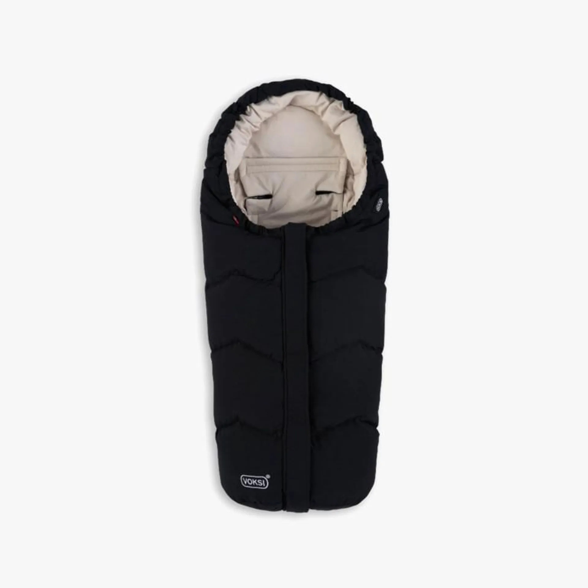 Move bilstolpose, black, cream