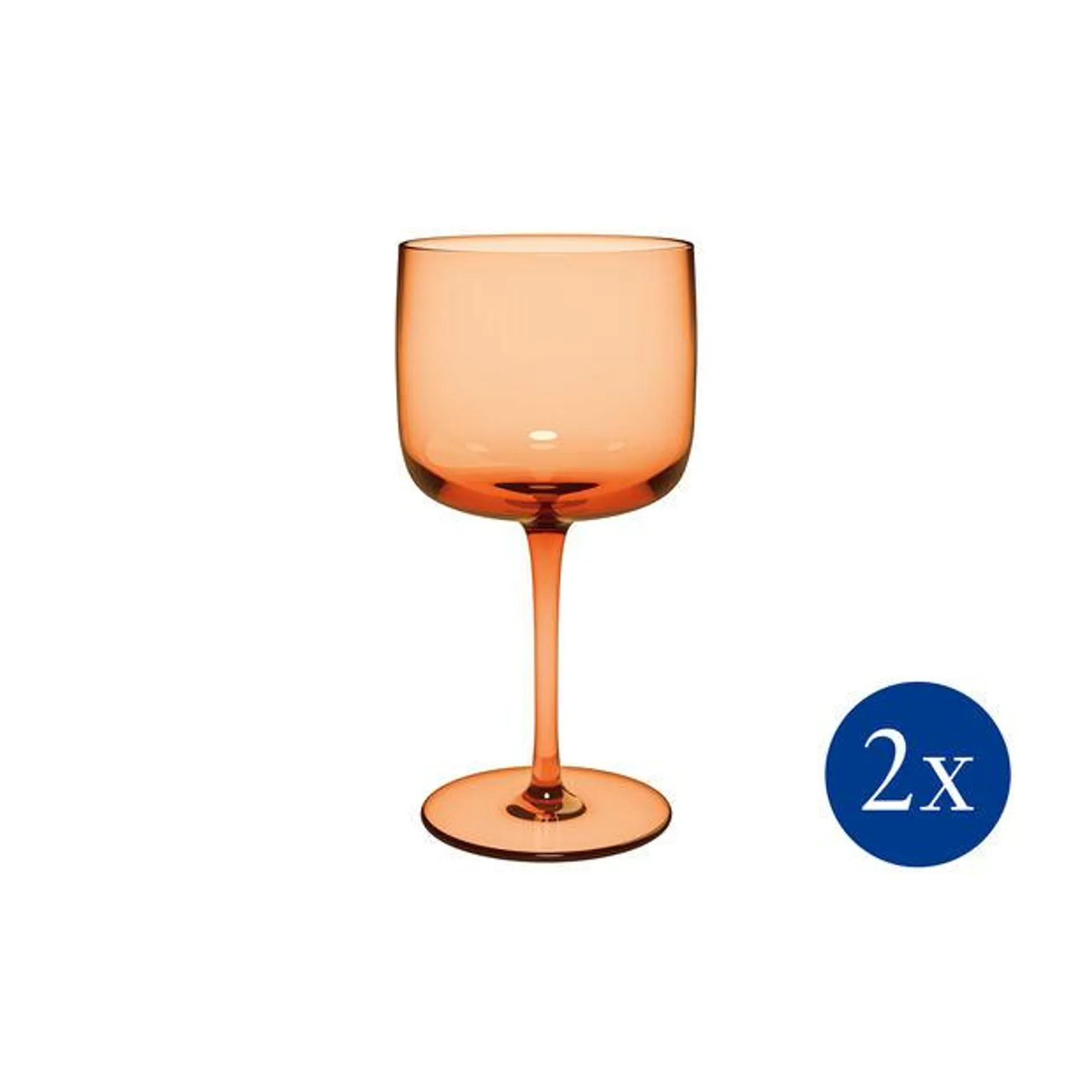 Like Apricot wine goblet, 270 ml, 2 pieces