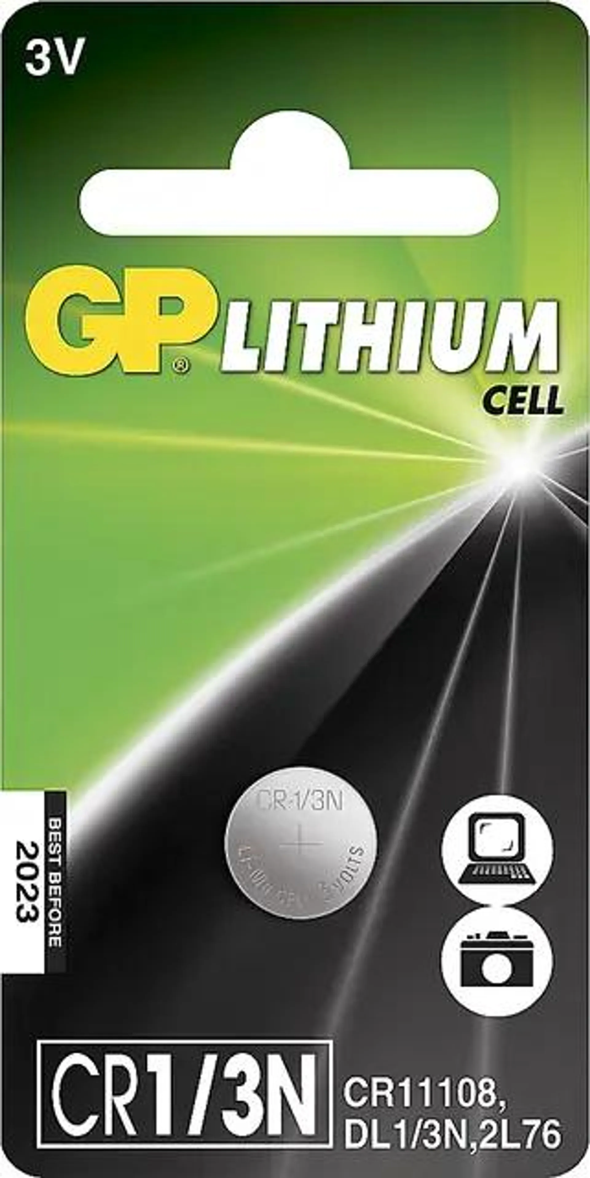 GP Lithium CR1/3N 2L76