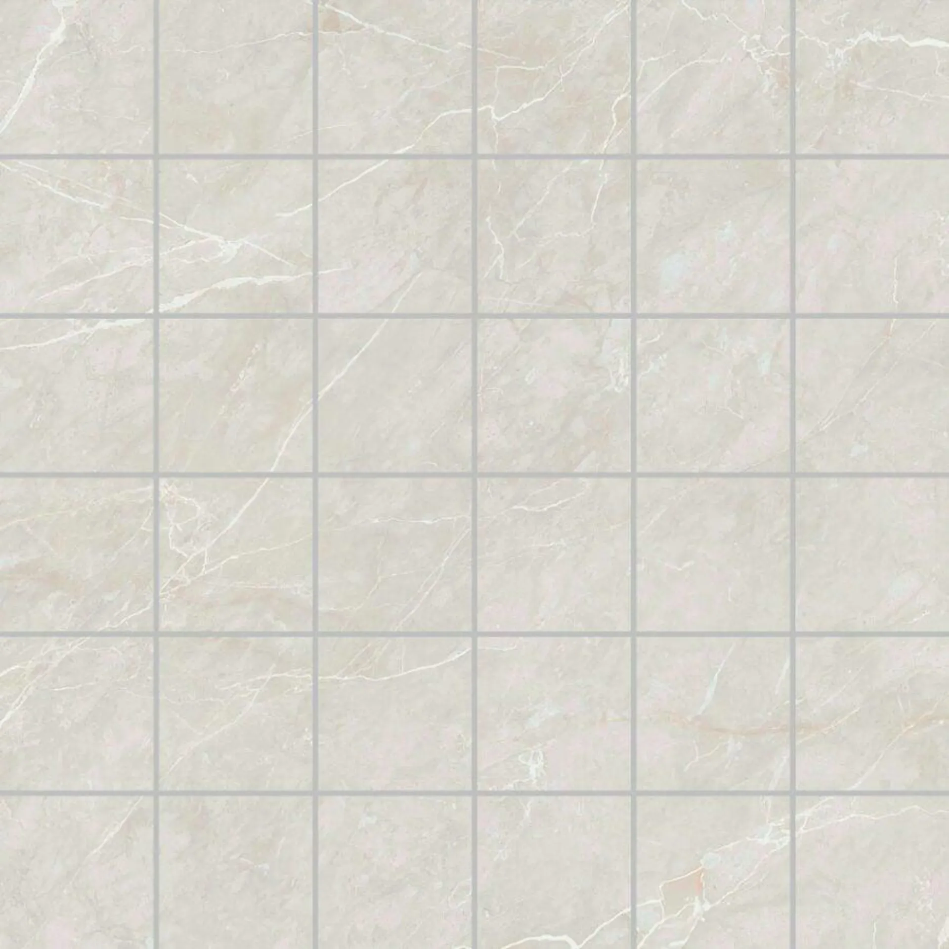 Belvedere Ivory mosaikk 5×5/30x30cm