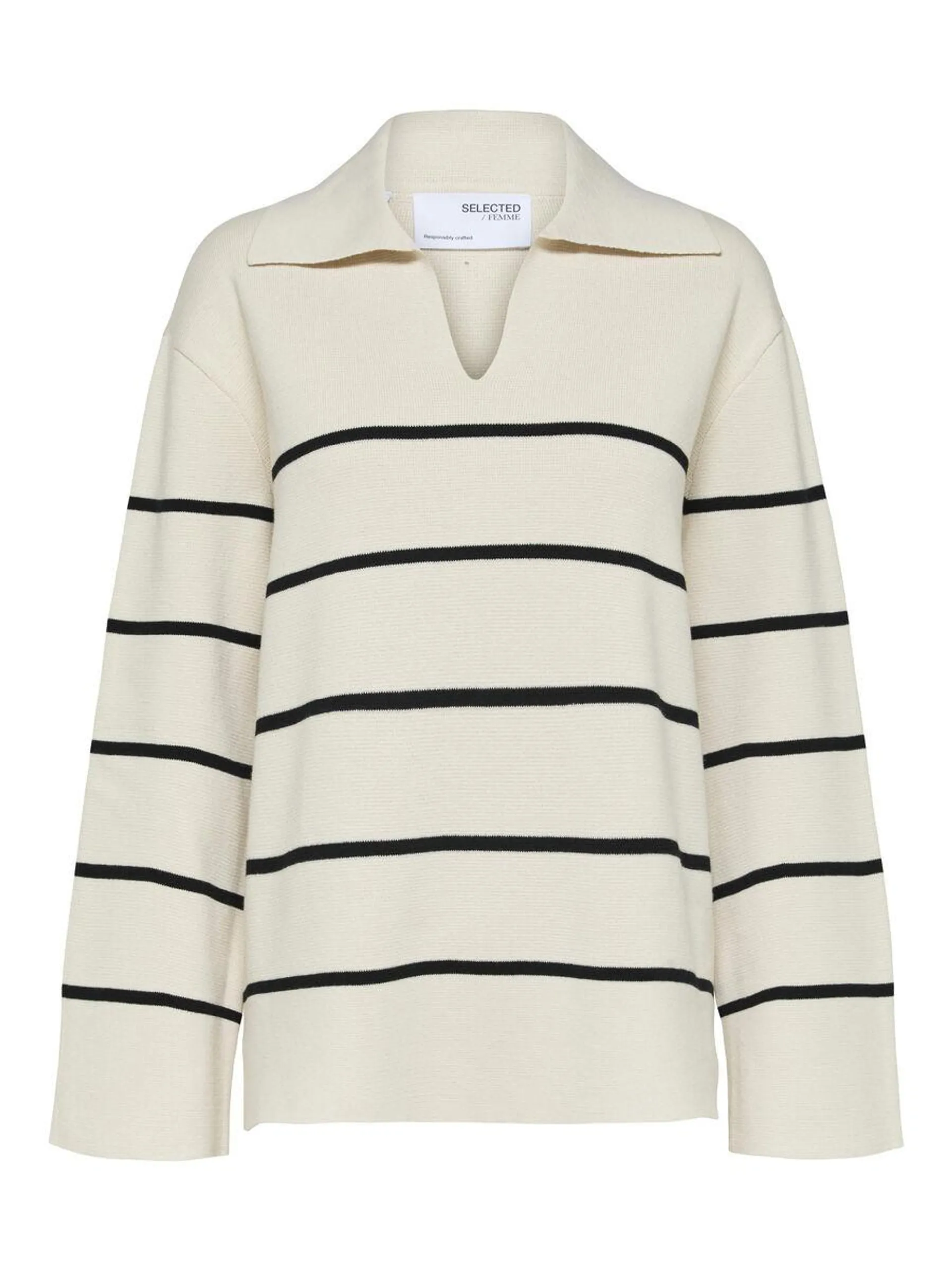 OVERSIZED STRIKKET PULLOVER