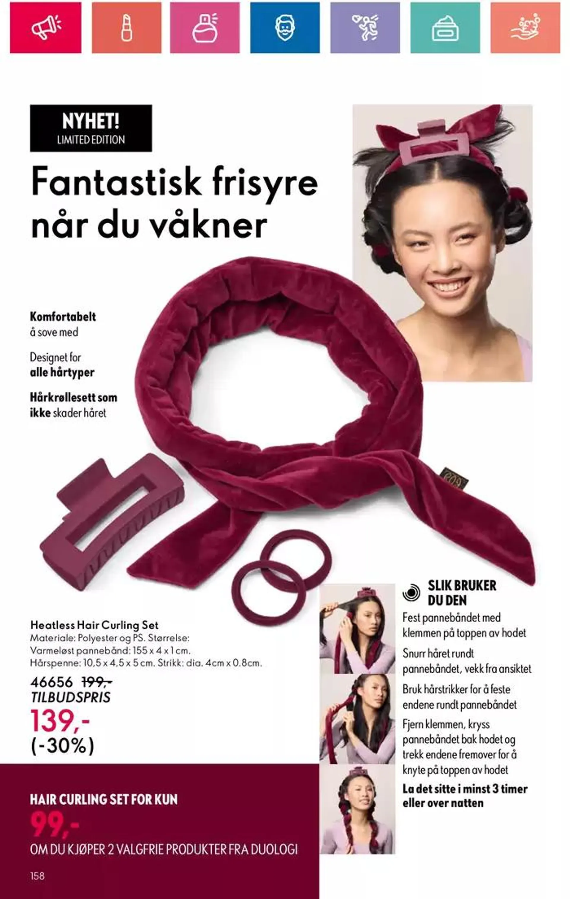 ORIFLAME Kundeavis fra 3. oktober til 17. oktober 2024 - kundeavisside 158