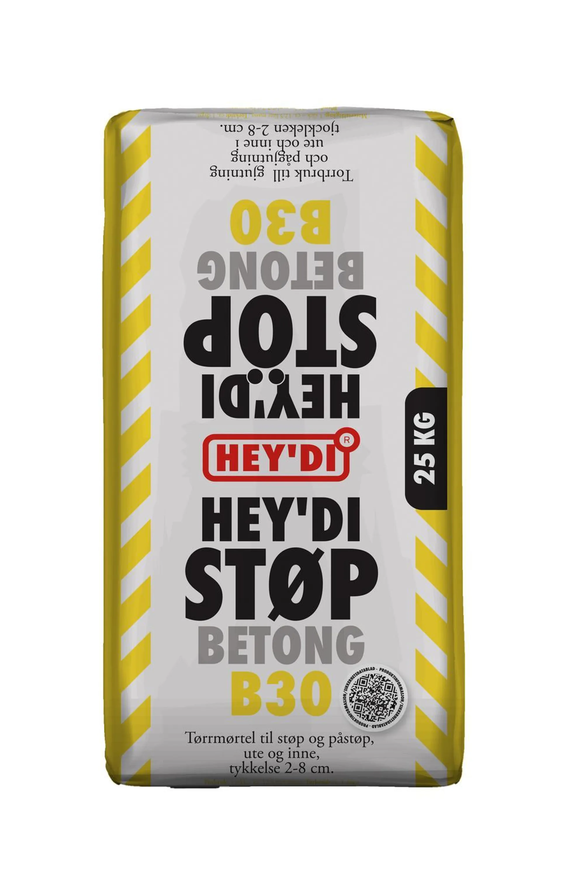 HEYDI STØP B30 25KG MØRTEL