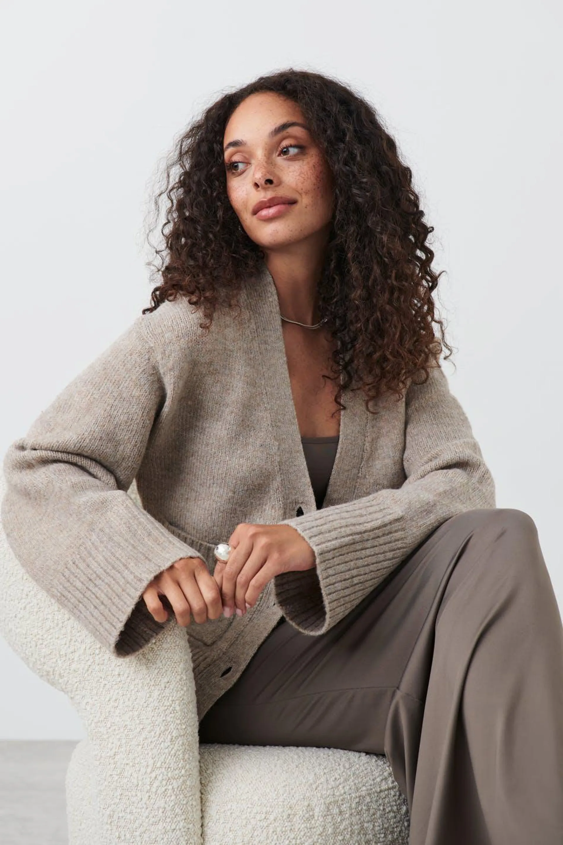 Knitted cardigan
