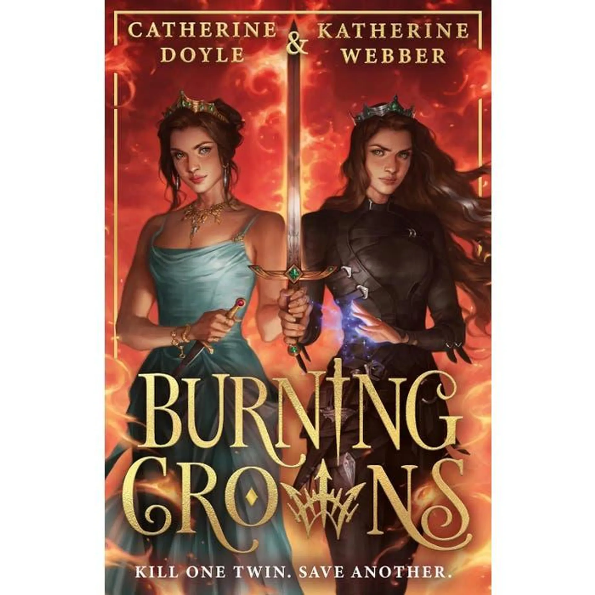 Burning Crowns (Twin Crowns, Book 3)