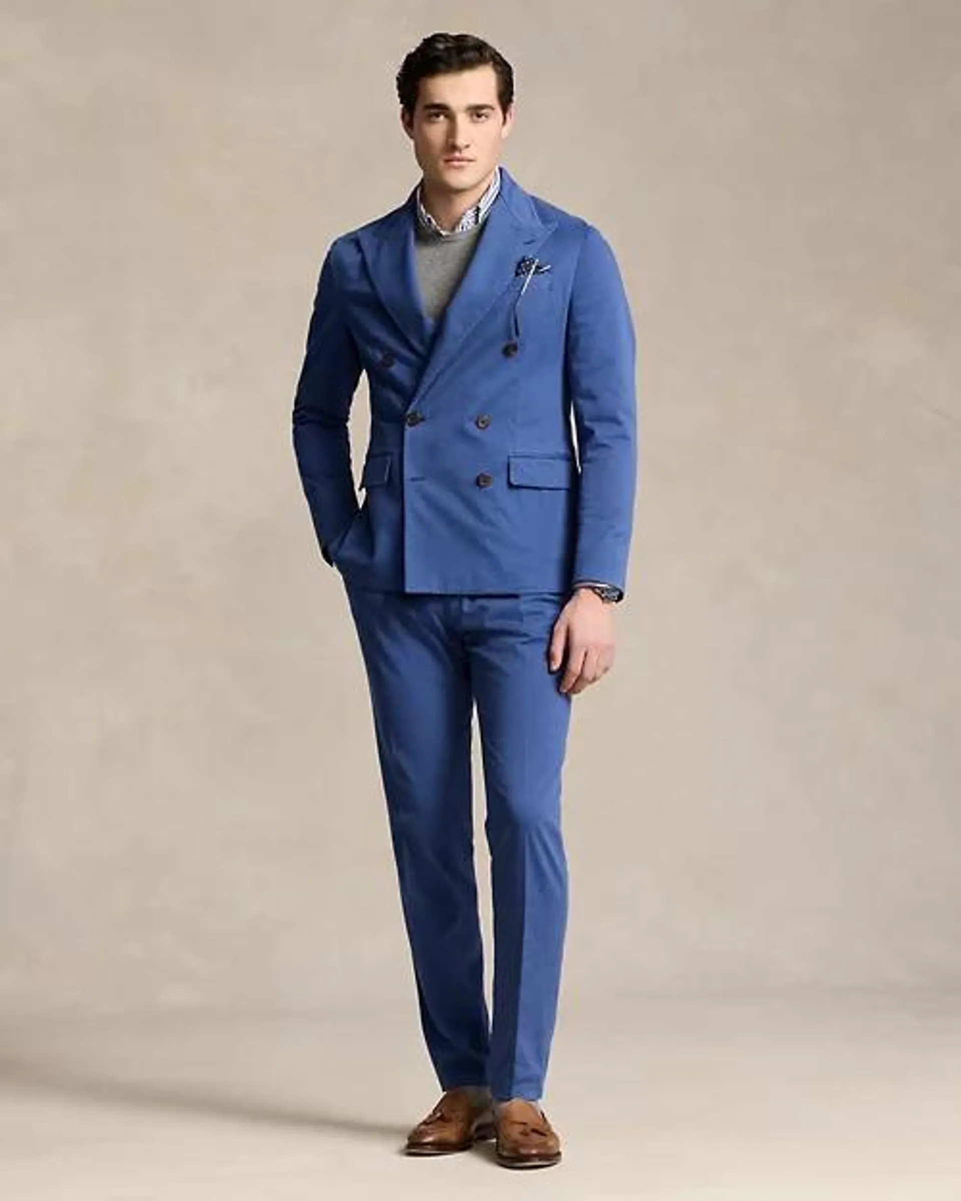 Stretch Chino Suit Trouser