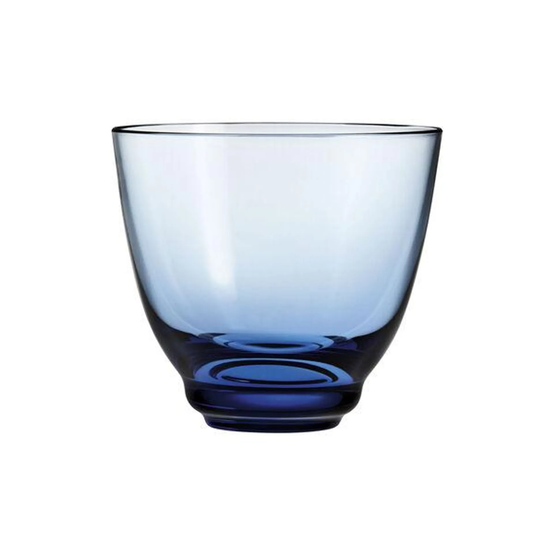 Flow vannglass, blå